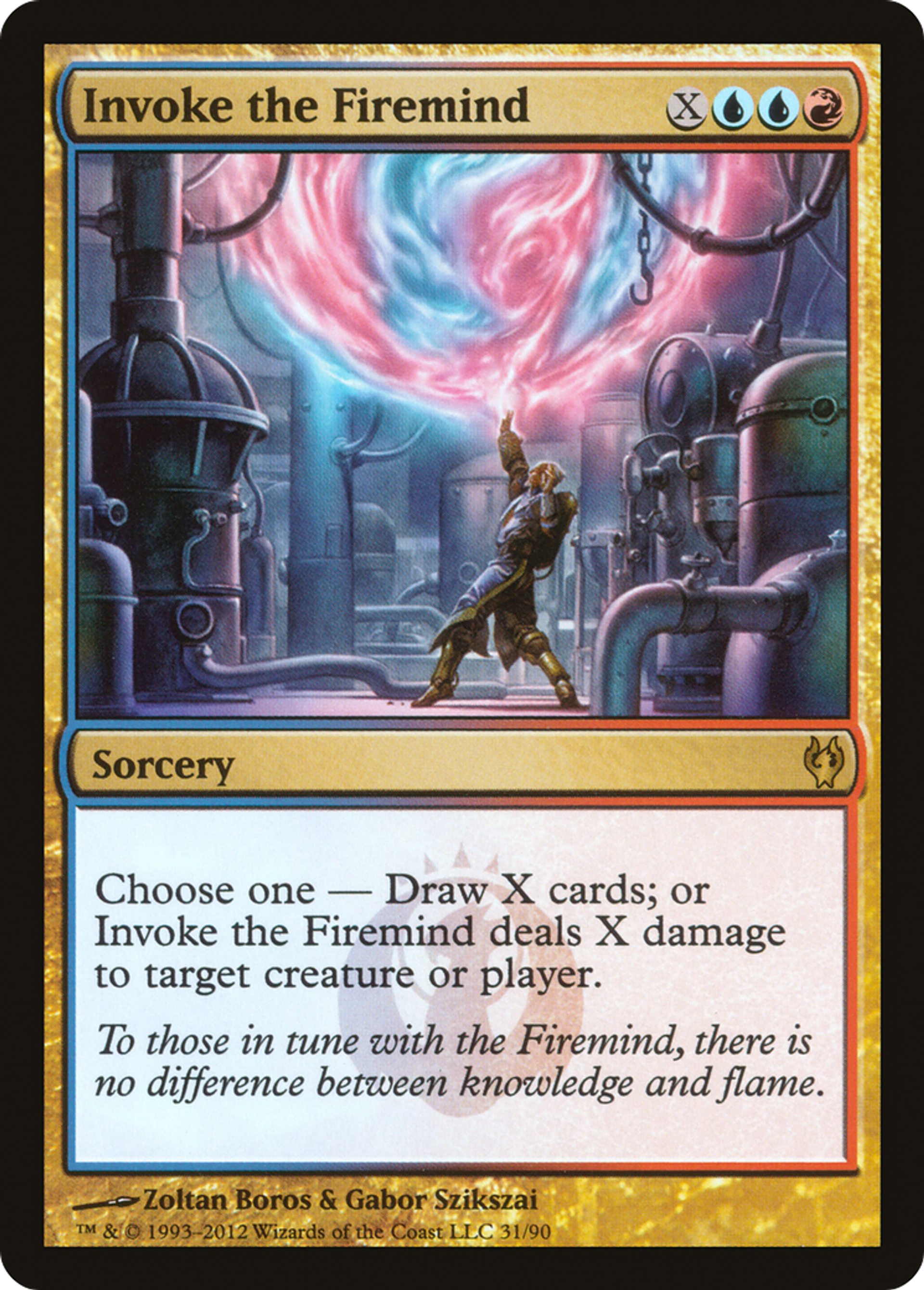 Invocation du Cérébropyre — Duel Decks: Izzet vs. Golgari — Magic: The Gathering