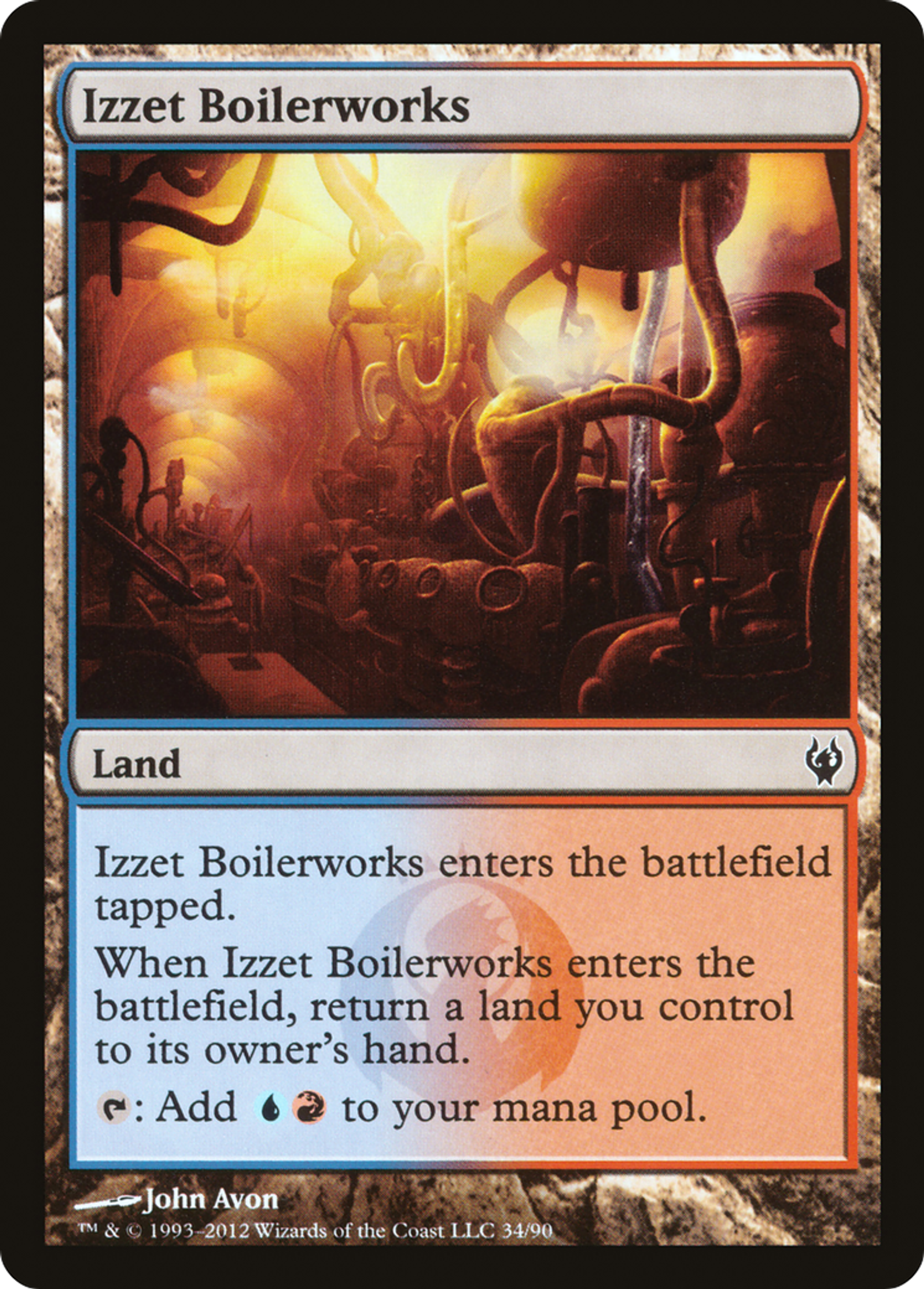 Izzet Boilerworks — Duel Decks: Izzet vs. Golgari — Magic: The Gathering