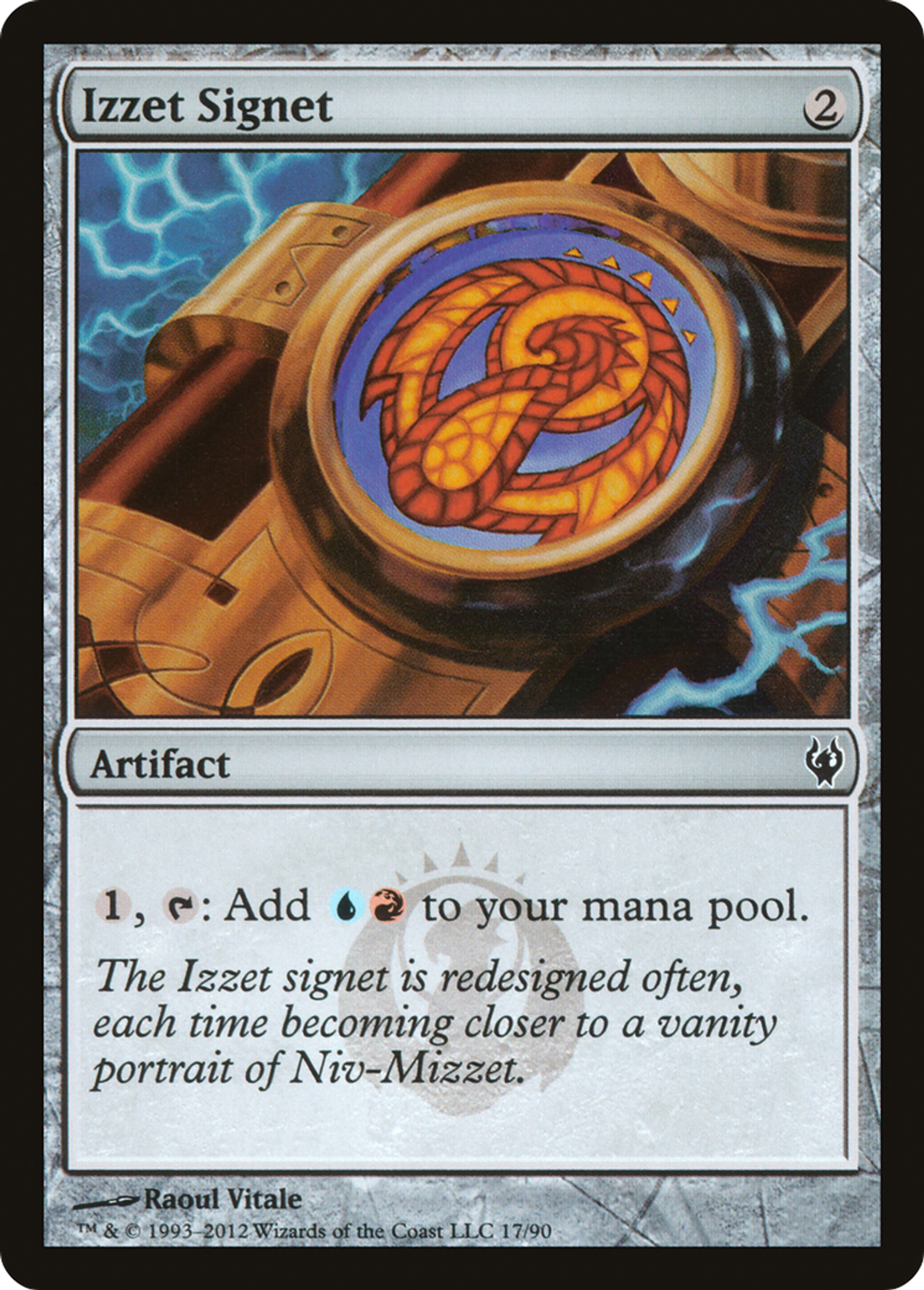 Cachet d'Izzet — Duel Decks: Izzet vs. Golgari — Magic: The Gathering