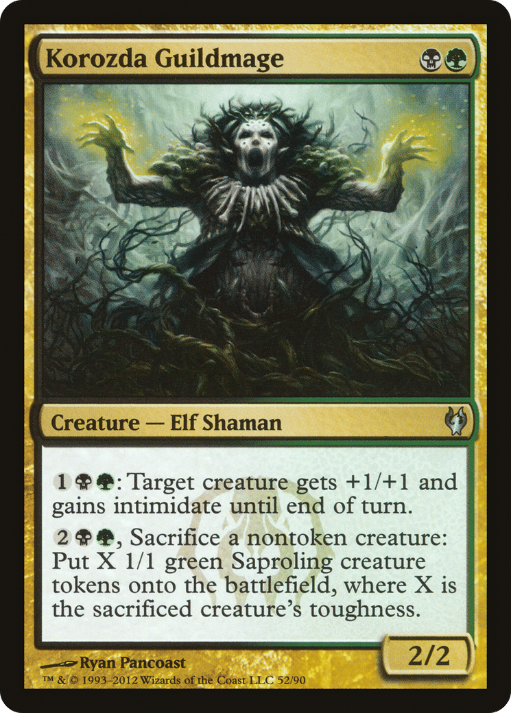 Korozda Guildmage — Duel Decks: Izzet vs. Golgari — Magic: The Gathering