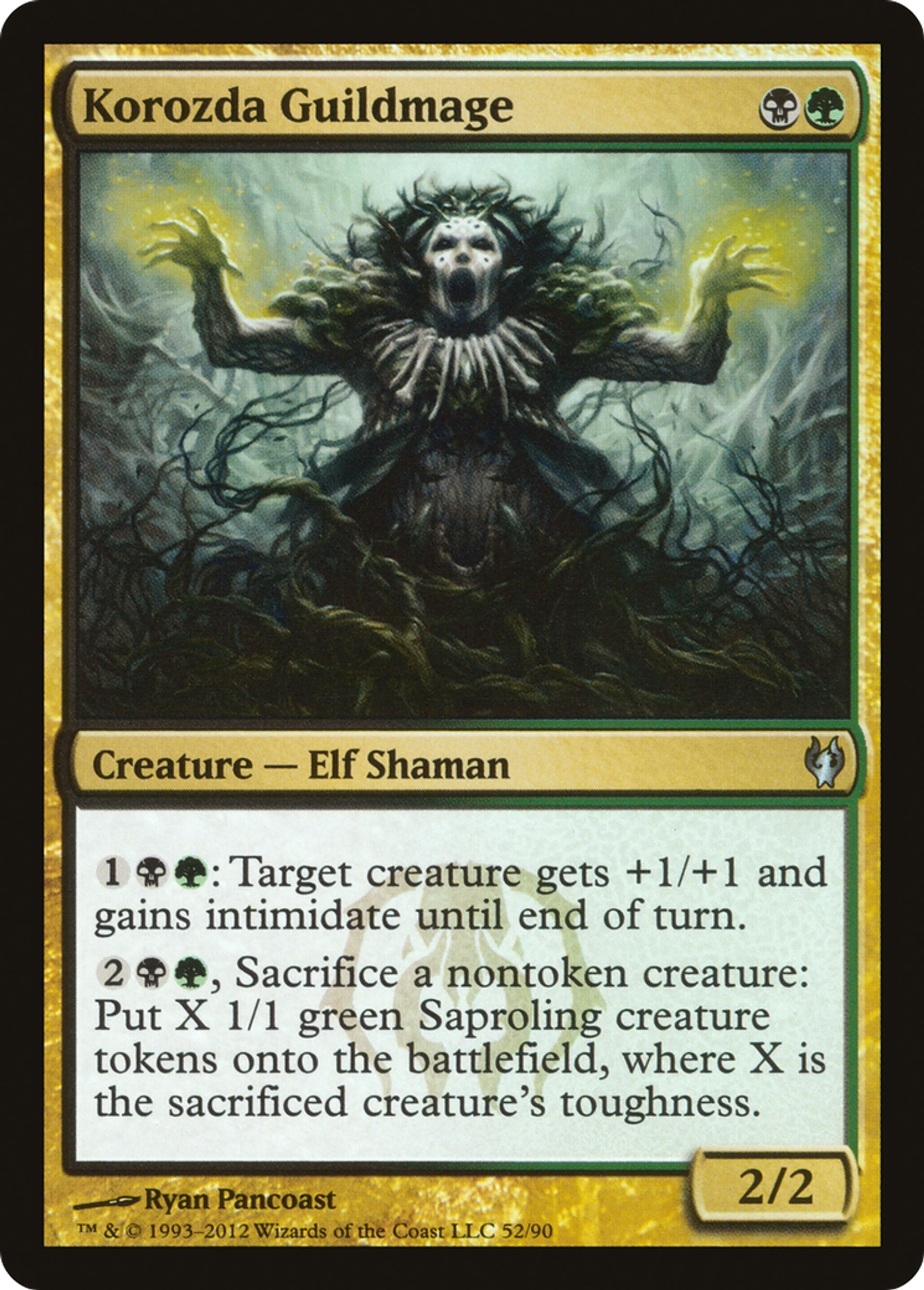 Korozda Guildmage — Duel Decks: Izzet vs. Golgari — Magic: The Gathering