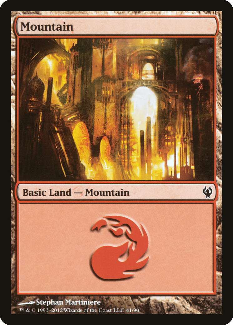 Mountain — Duel Decks: Izzet vs. Golgari — Magic: The Gathering