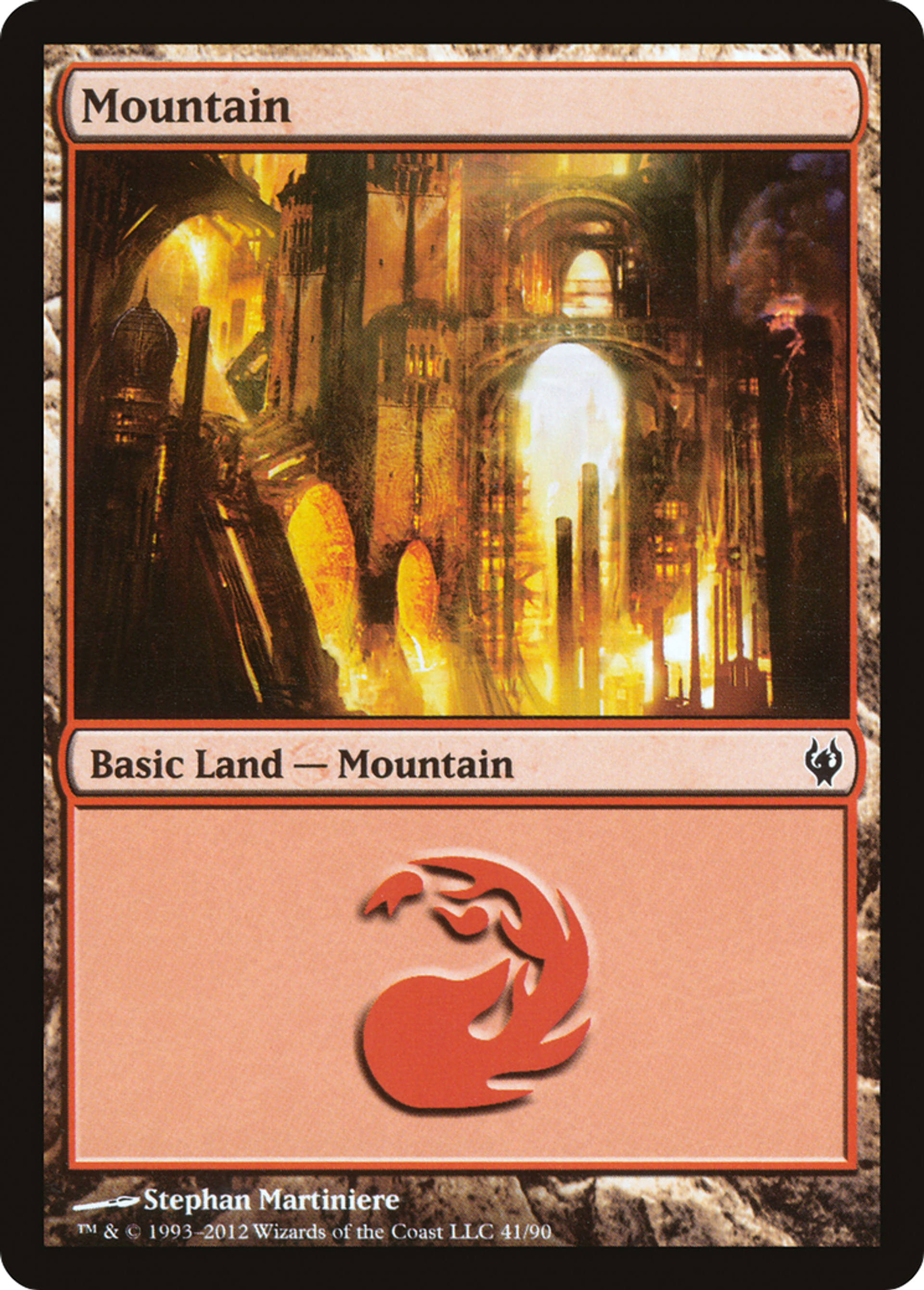 Montagne — Duel Decks: Izzet vs. Golgari — Magic: The Gathering