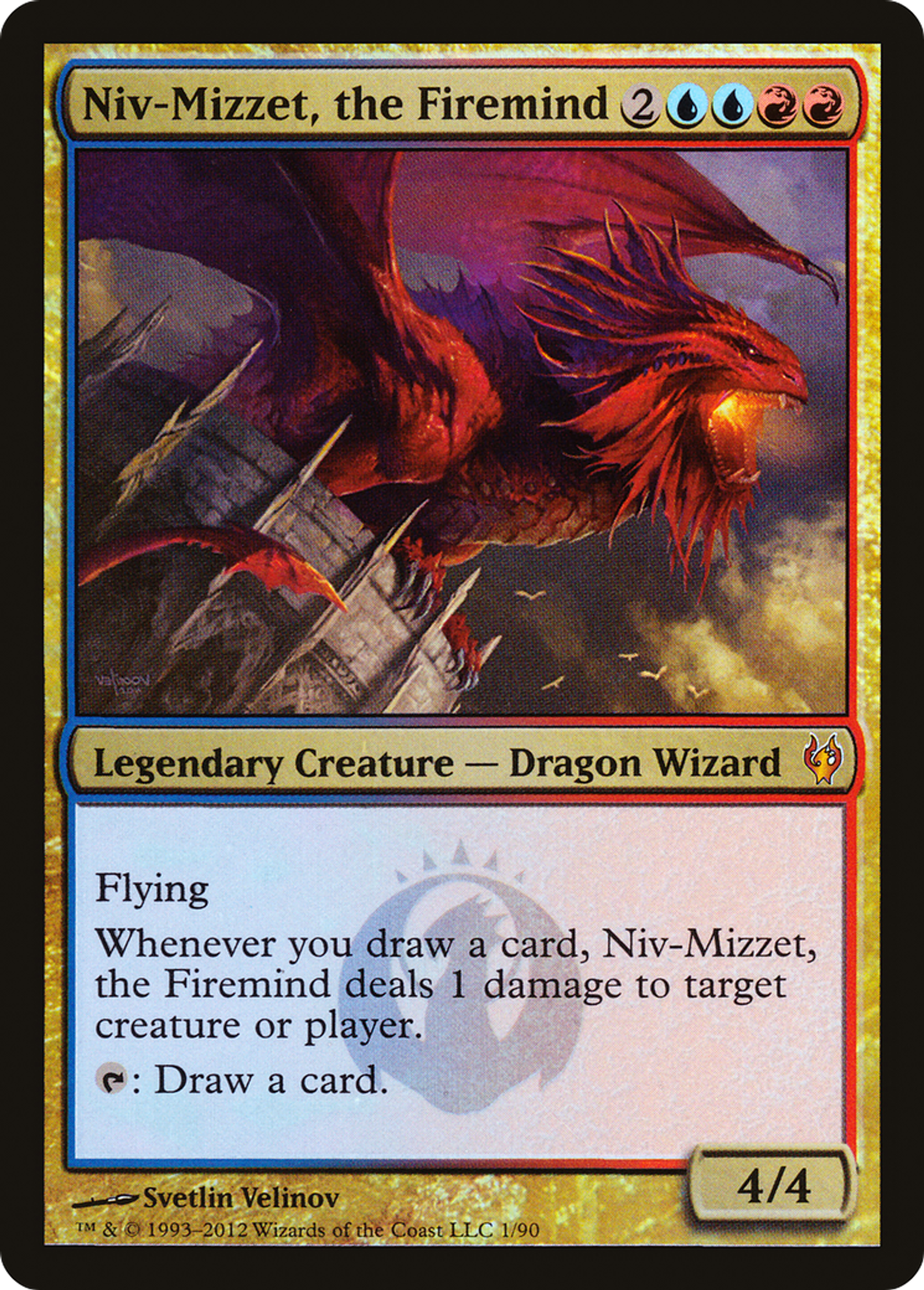 Niv-Mizzet, the Firemind — Duel Decks: Izzet vs. Golgari — Magic: The Gathering