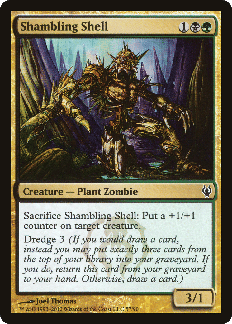 Shambling Shell — Duel Decks: Izzet vs. Golgari — Magic: The Gathering