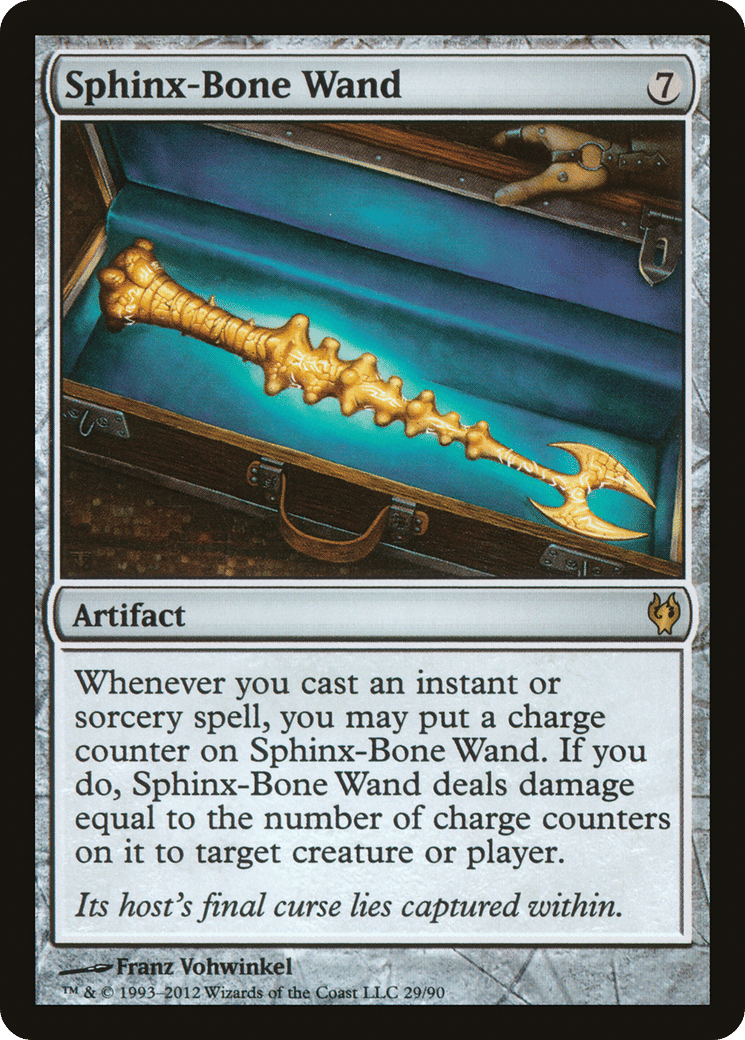 Sphinx-Bone Wand — Duel Decks: Izzet vs. Golgari — Magic: The Gathering