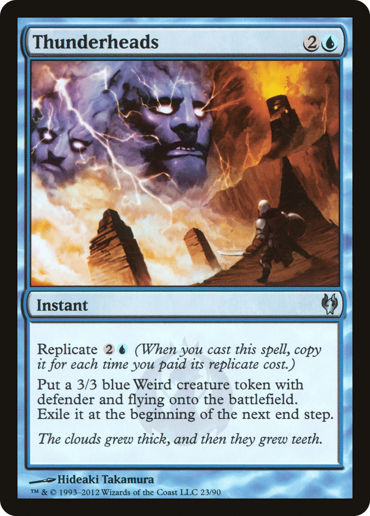 Thunderheads — Duel Decks: Izzet vs. Golgari — Magic: The Gathering