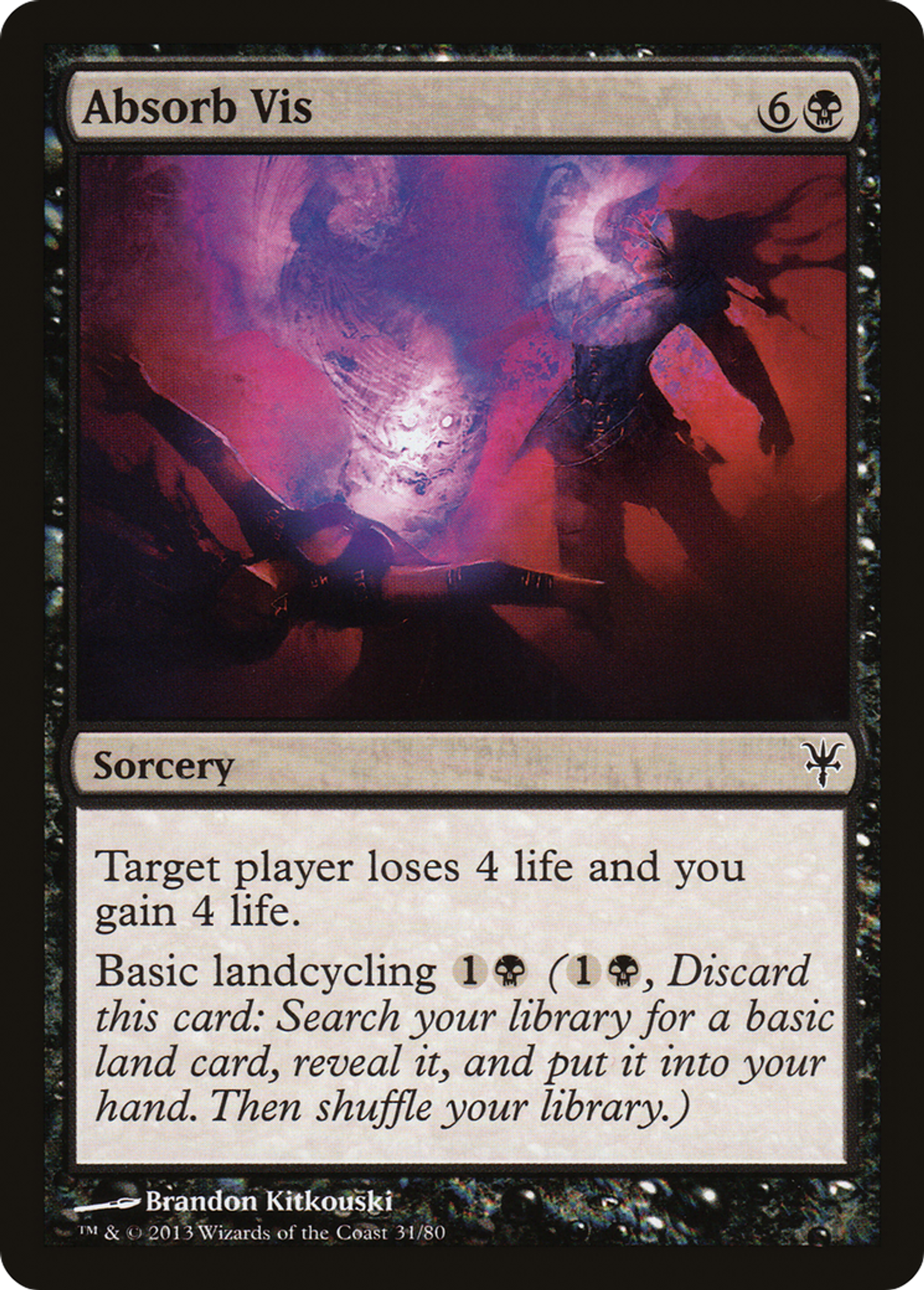 Absorb Vis — Duel Decks: Sorin vs. Tibalt — Magic: The Gathering