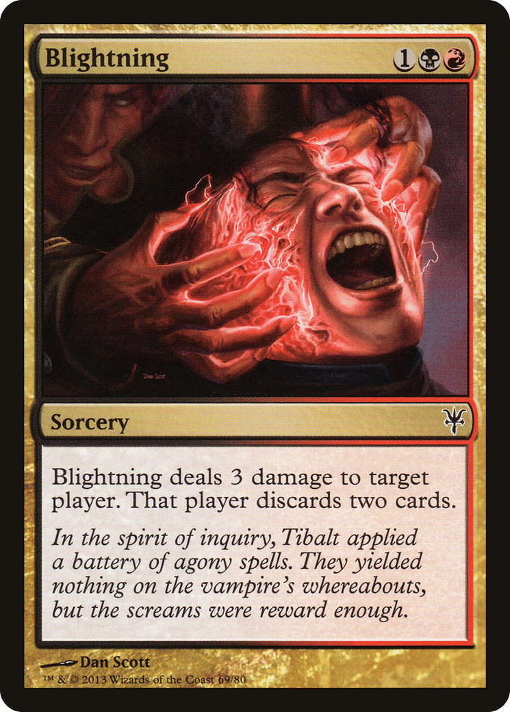 Blightning — Duel Decks: Sorin vs. Tibalt — Magic: The Gathering