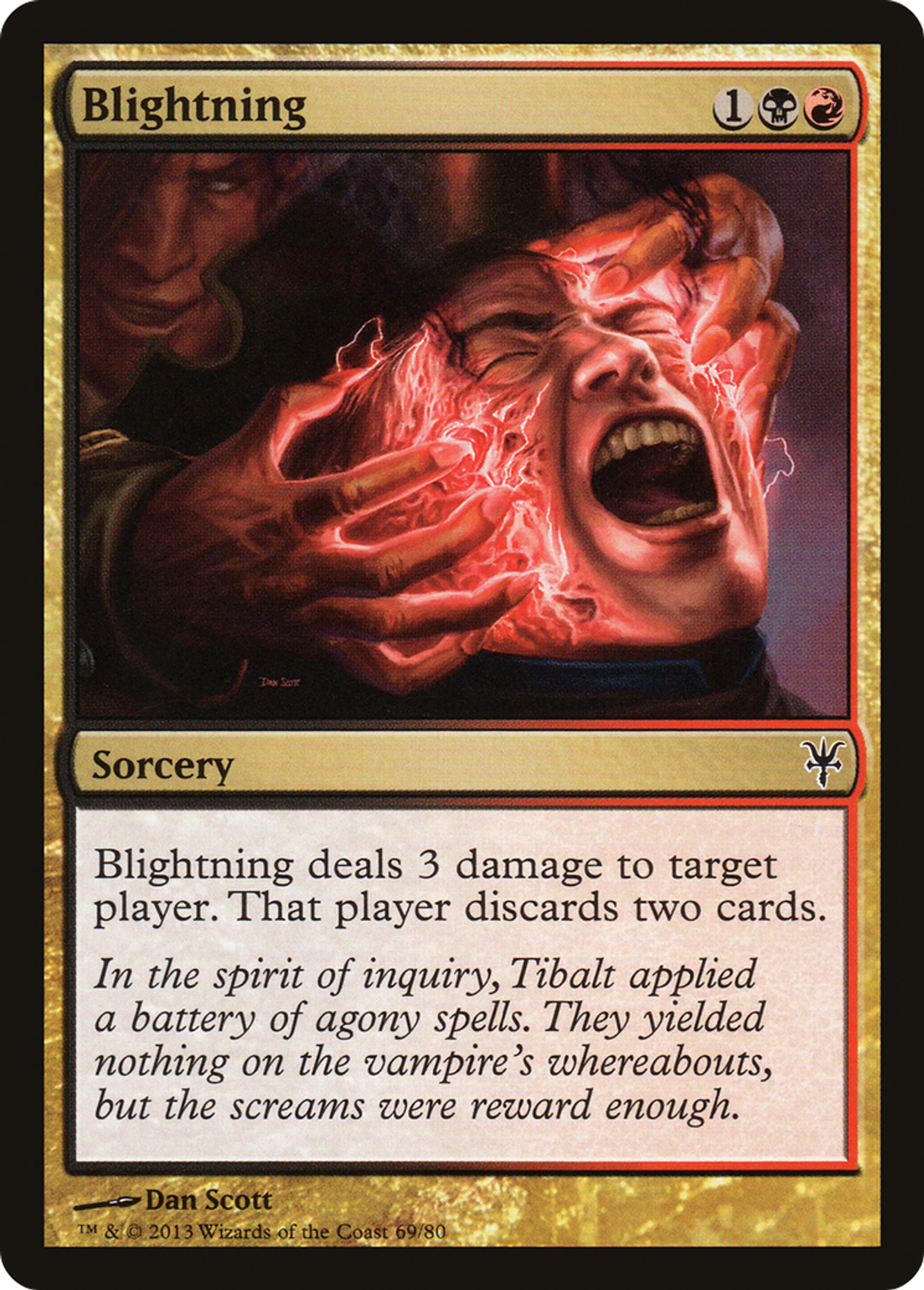 Blightning — Duel Decks: Sorin vs. Tibalt — Magic: The Gathering