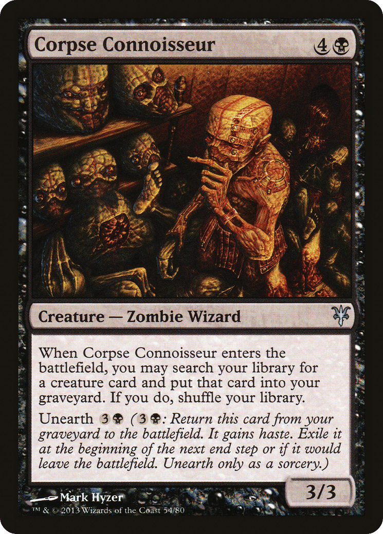 Corpse Connoisseur — Duel Decks: Sorin vs. Tibalt — Magic: The Gathering