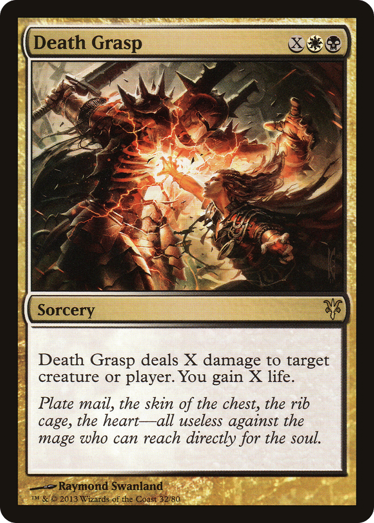 Death Grasp — Duel Decks: Sorin vs. Tibalt — Magic: The Gathering