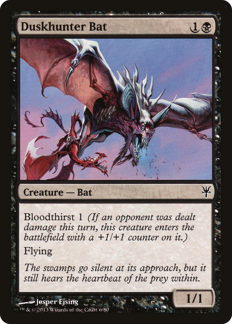 Duskhunter Bat — Duel Decks: Sorin vs. Tibalt — Magic: The Gathering
