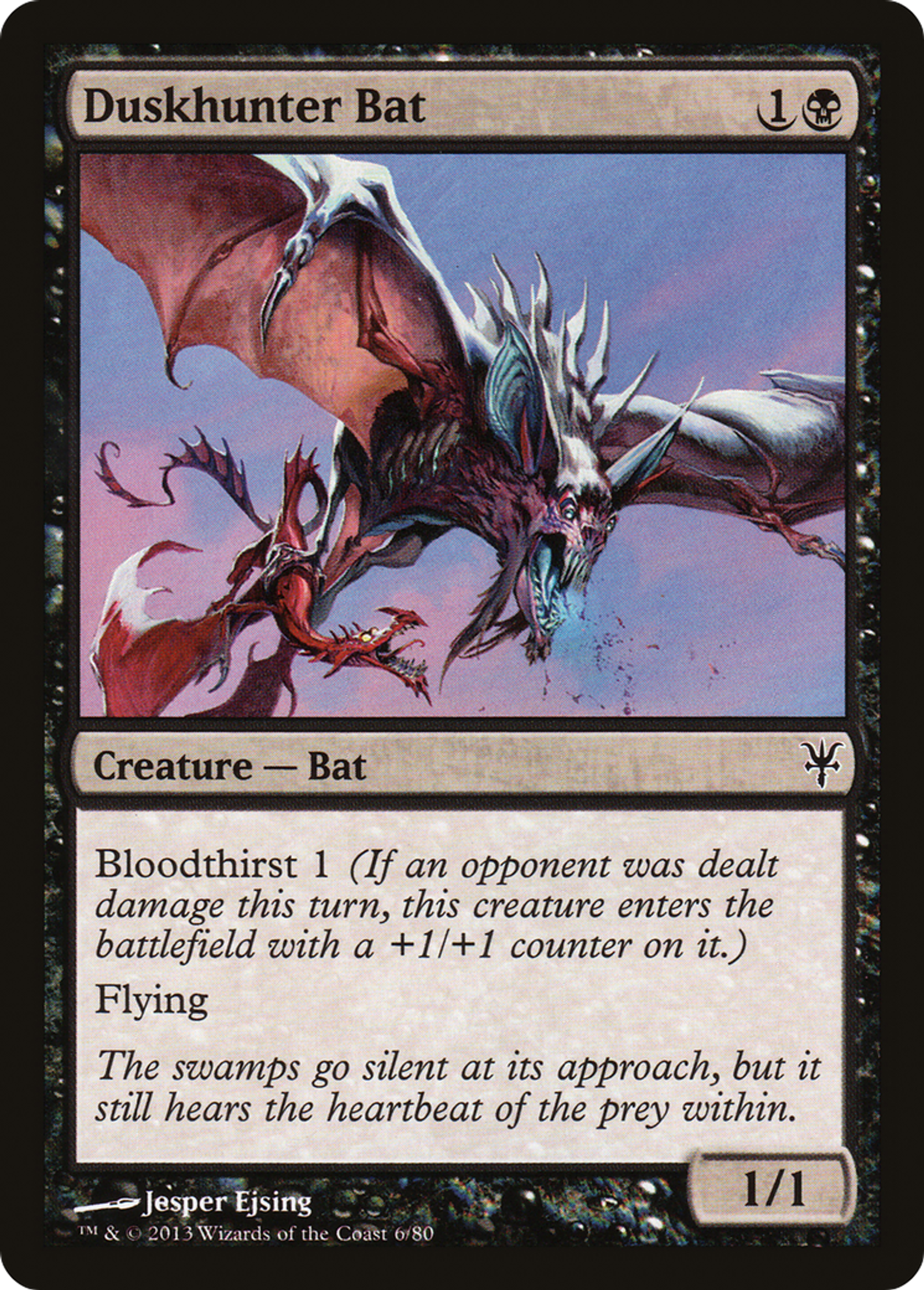 Duskhunter Bat — Duel Decks: Sorin vs. Tibalt — Magic: The Gathering