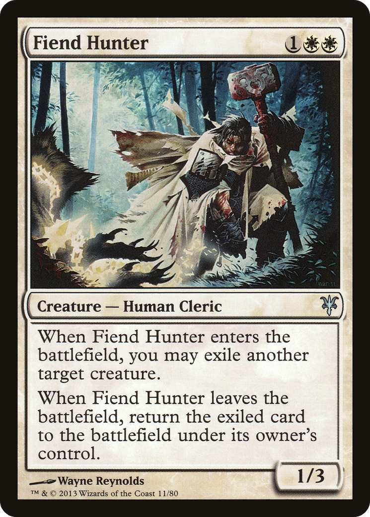 Fiend Hunter — Duel Decks: Sorin vs. Tibalt — Magic: The Gathering