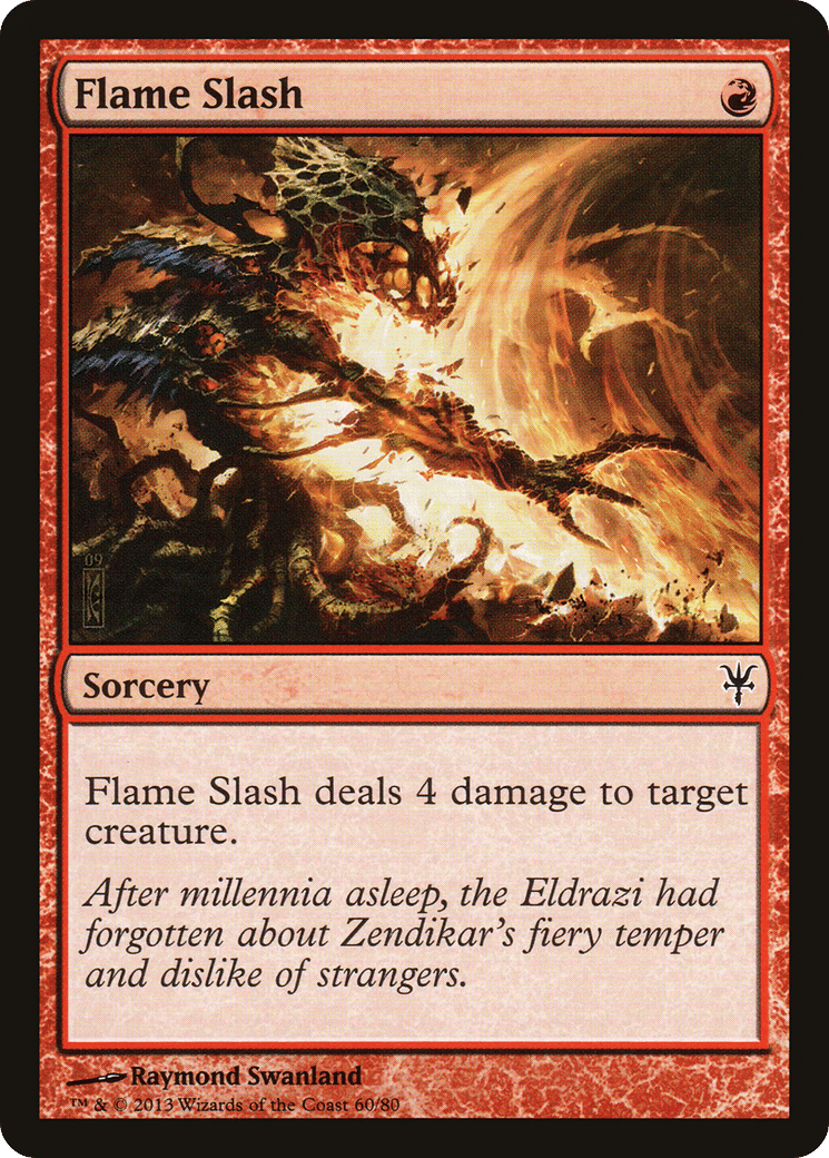 Flame Slash — Duel Decks: Sorin vs. Tibalt — Magic: The Gathering