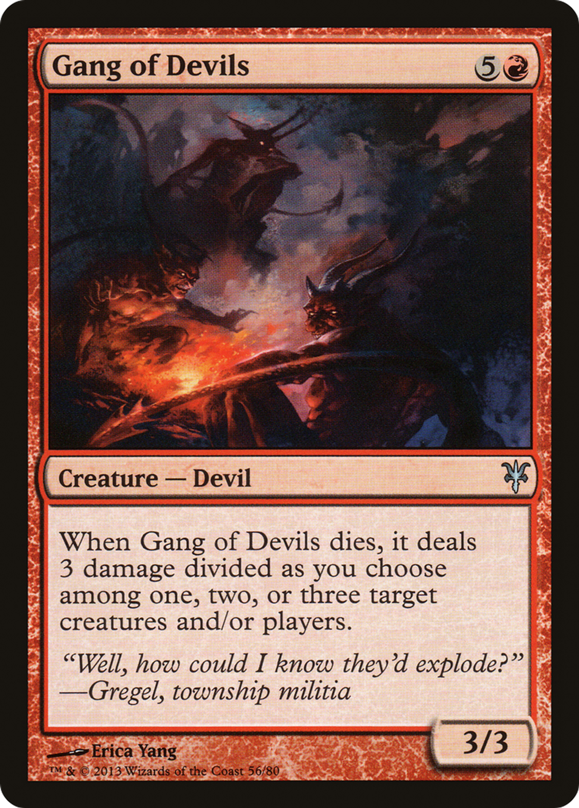 Gang of Devils — Duel Decks: Sorin vs. Tibalt — Magic: The Gathering