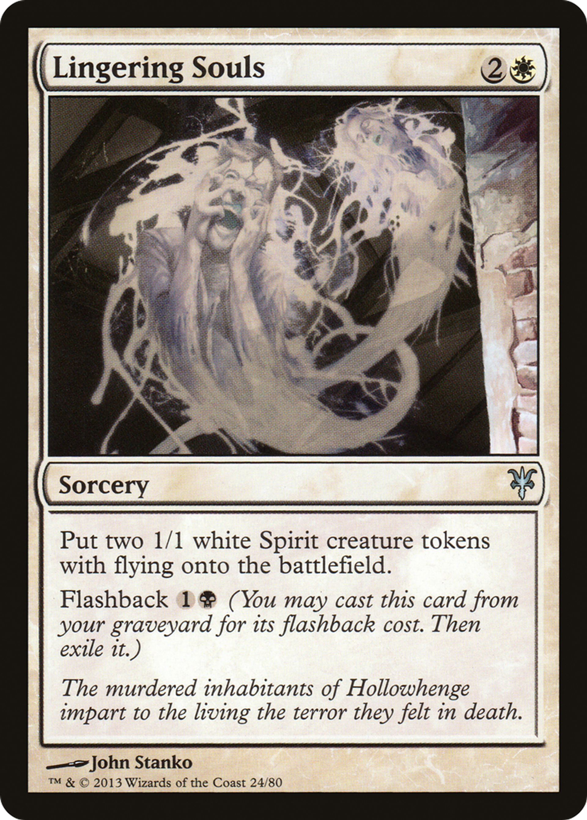 Lingering Souls — Duel Decks: Sorin vs. Tibalt — Magic: The Gathering