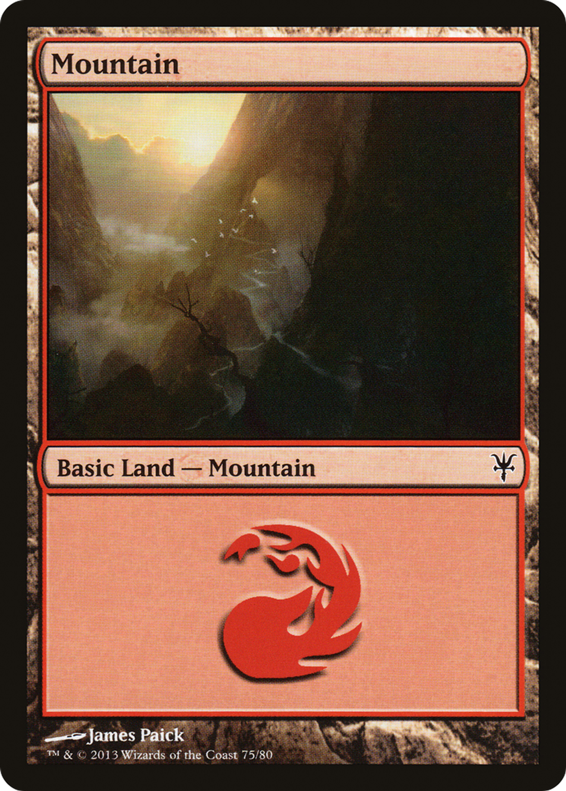 Mountain — Duel Decks: Sorin vs. Tibalt — Magic: The Gathering