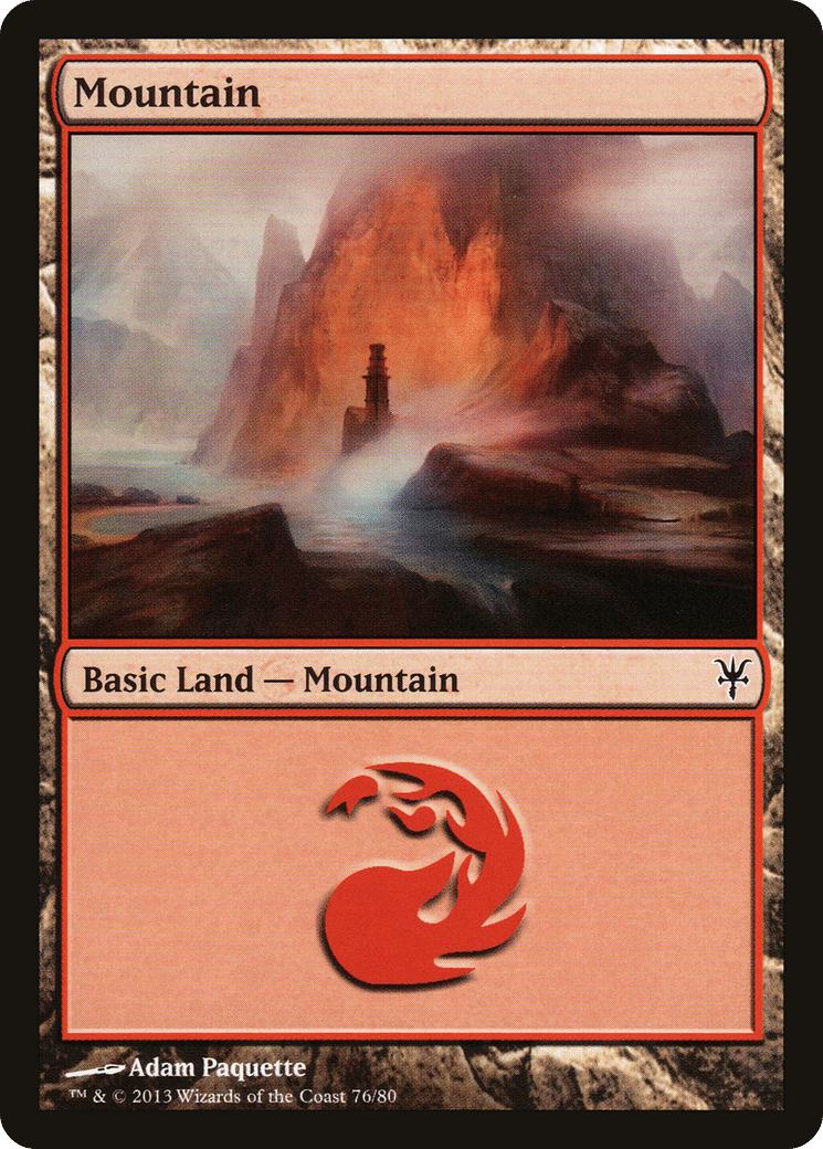 Montagne — Duel Decks: Sorin vs. Tibalt — Magic: The Gathering