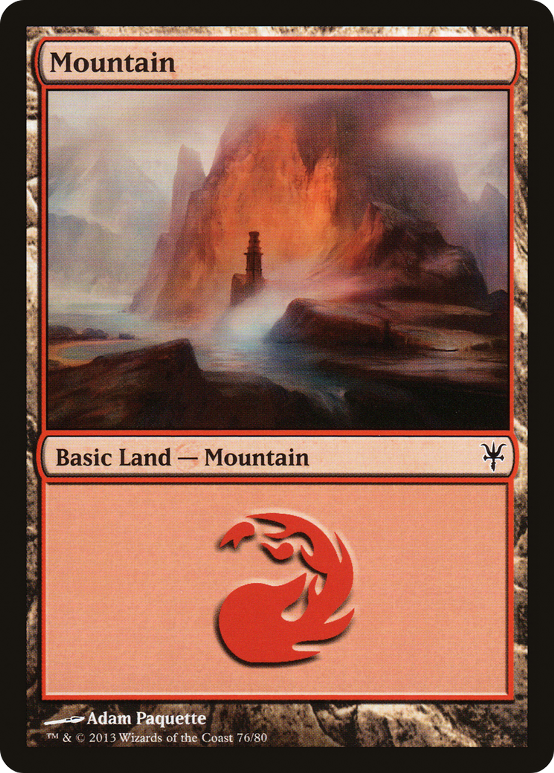 Mountain — Duel Decks: Sorin vs. Tibalt — Magic: The Gathering