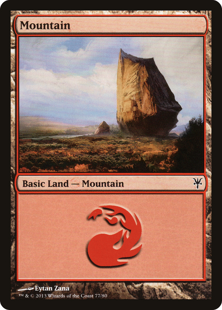 Montagne — Duel Decks: Sorin vs. Tibalt — Magic: The Gathering