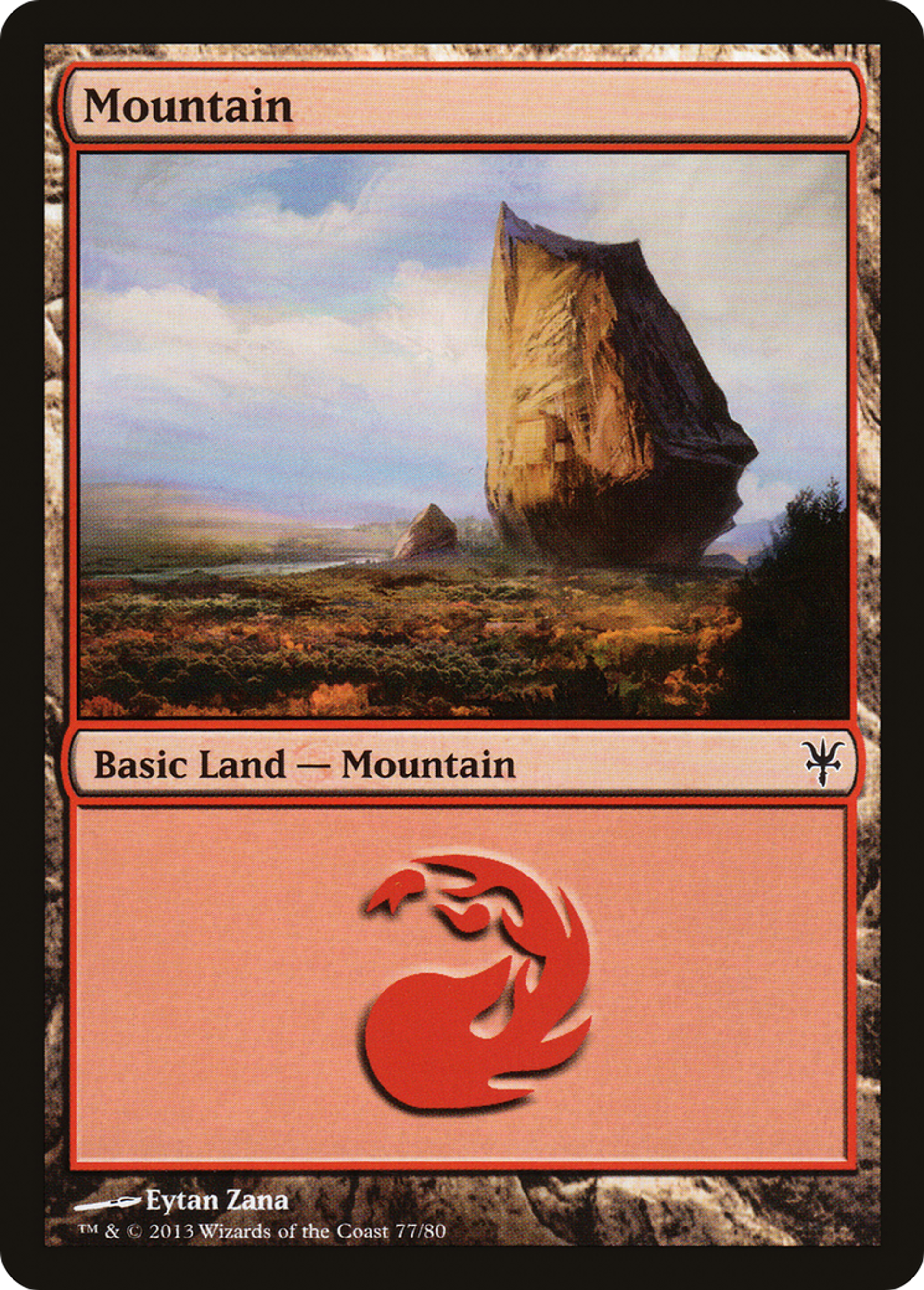 Mountain — Duel Decks: Sorin vs. Tibalt — Magic: The Gathering