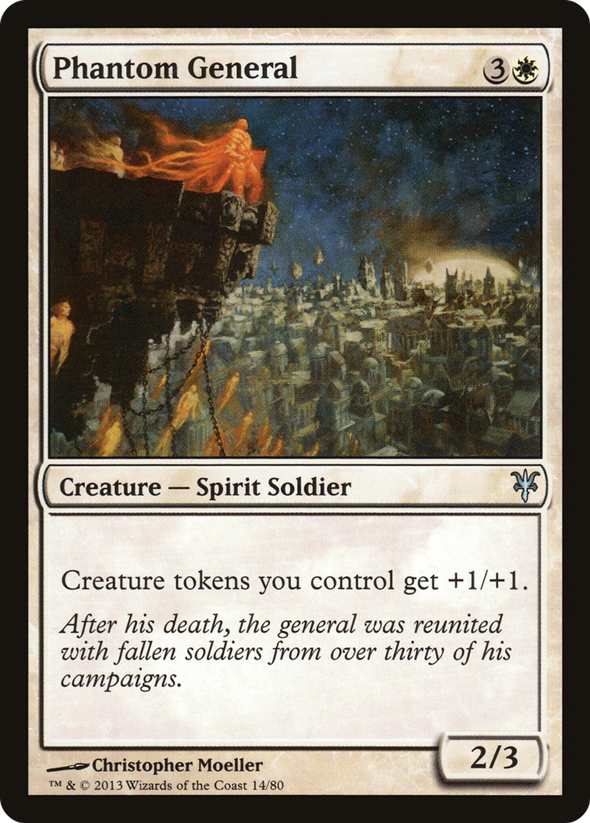 Phantom General — Duel Decks: Sorin vs. Tibalt — Magic: The Gathering