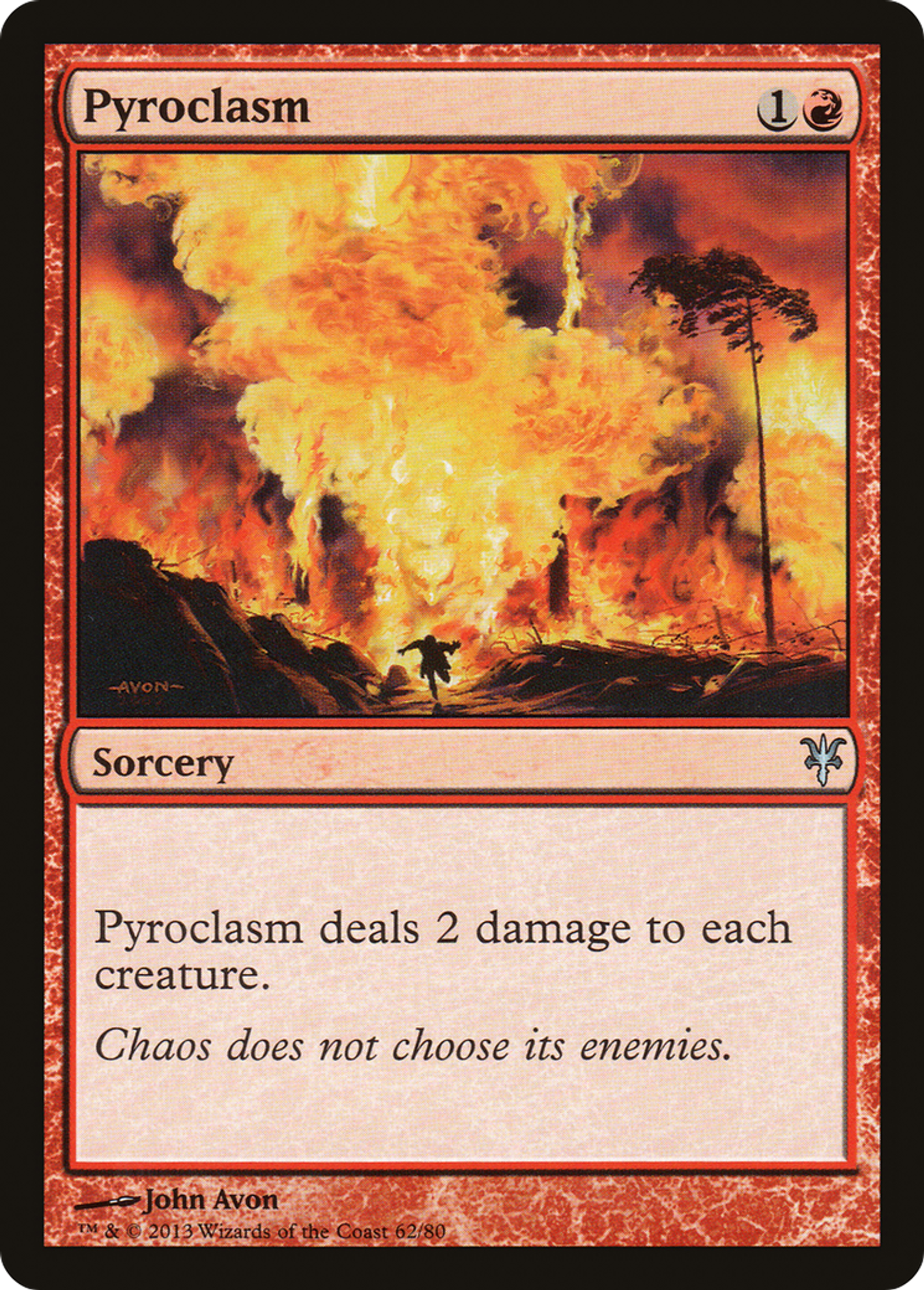 Pyroclasm — Duel Decks: Sorin vs. Tibalt — Magic: The Gathering