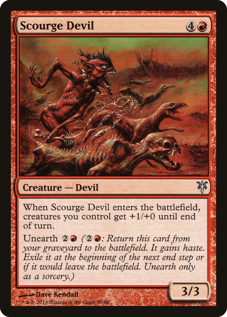 Scourge Devil — Duel Decks: Sorin vs. Tibalt — Magic: The Gathering