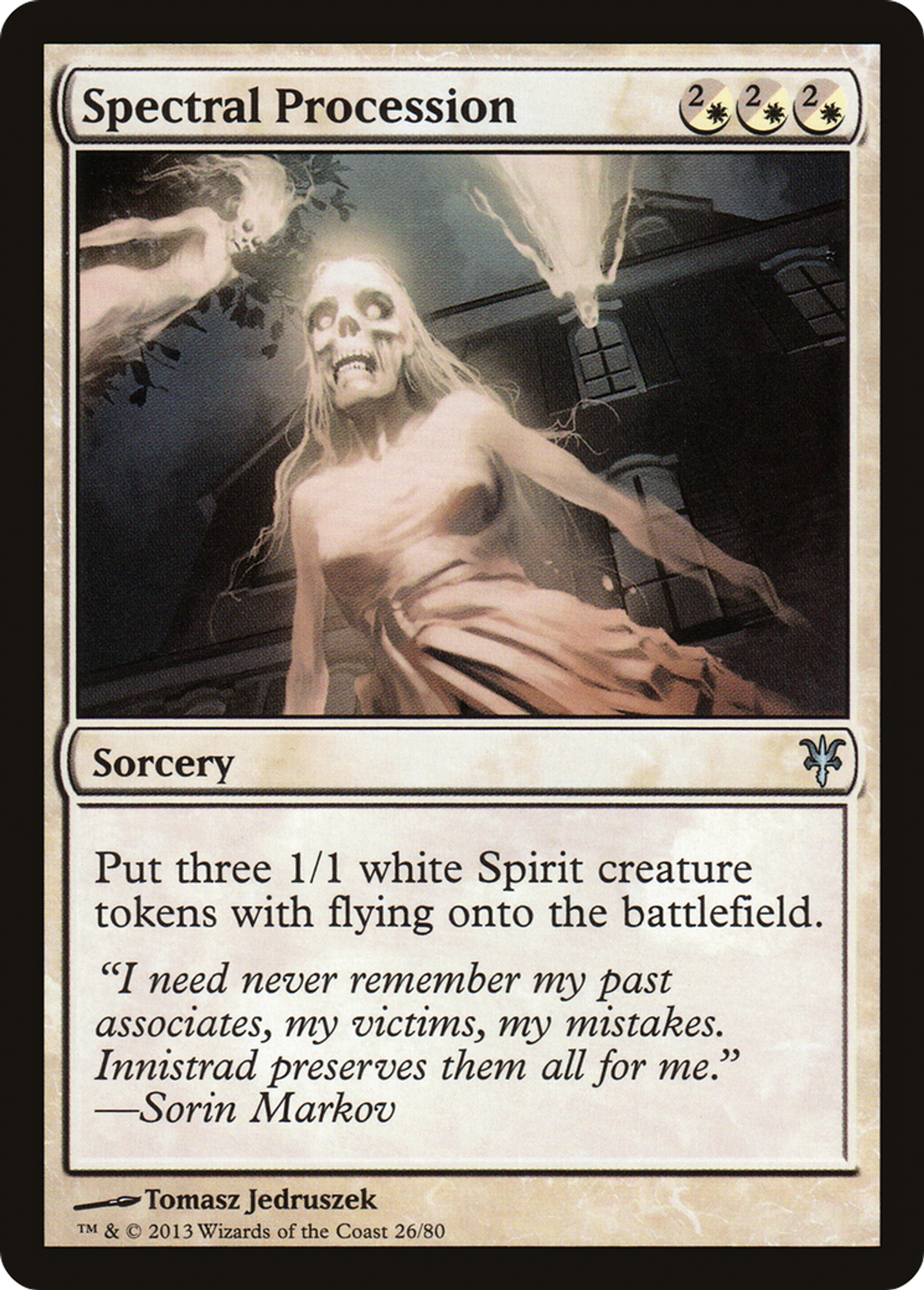 Spectral Procession — Duel Decks: Sorin vs. Tibalt — Magic: The Gathering