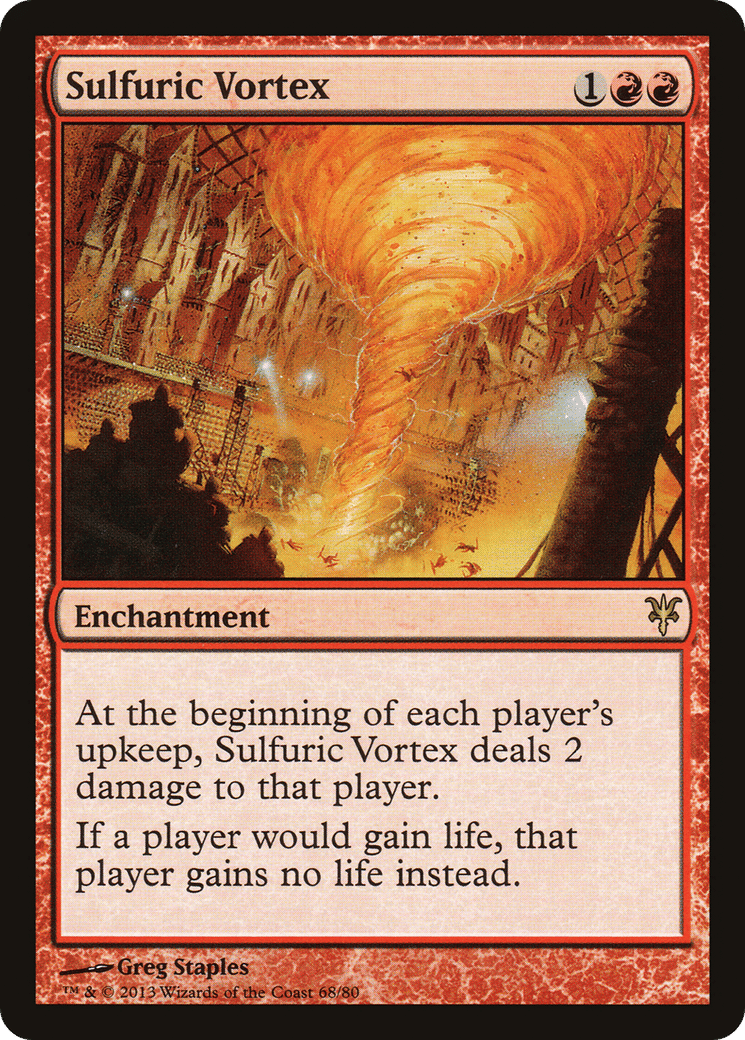 Sulfuric Vortex — Duel Decks: Sorin vs. Tibalt — Magic: The Gathering