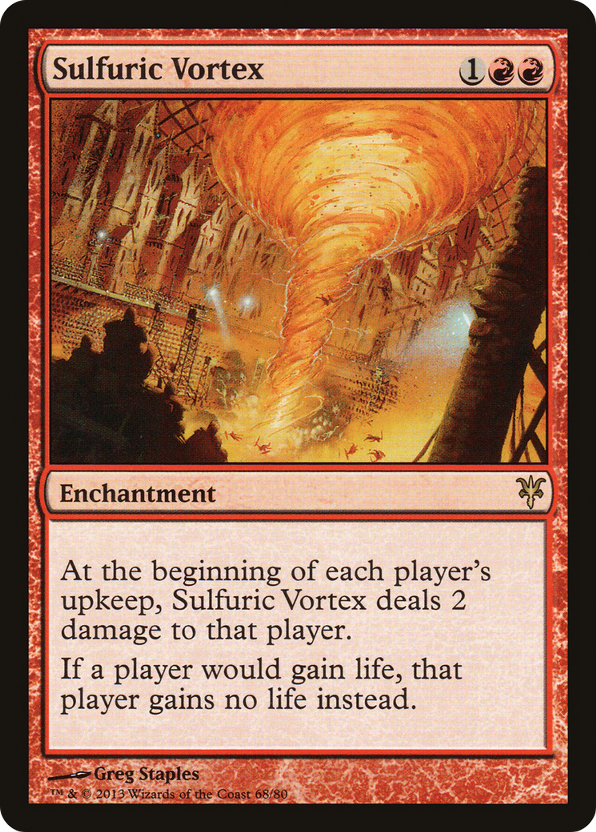 Sulfuric Vortex — Duel Decks: Sorin vs. Tibalt — Magic: The Gathering