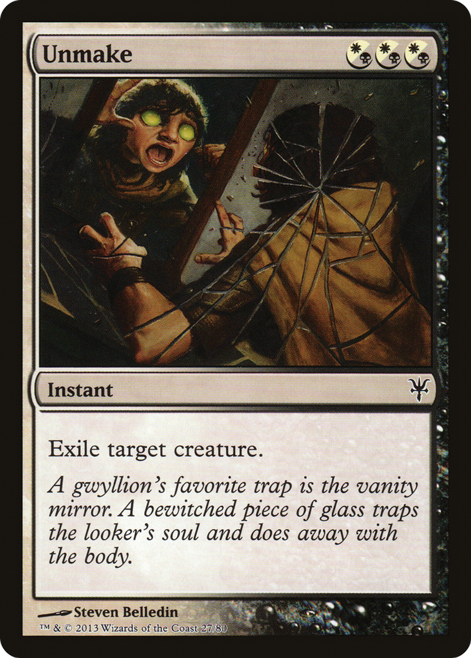 Unmake — Duel Decks: Sorin vs. Tibalt — Magic: The Gathering