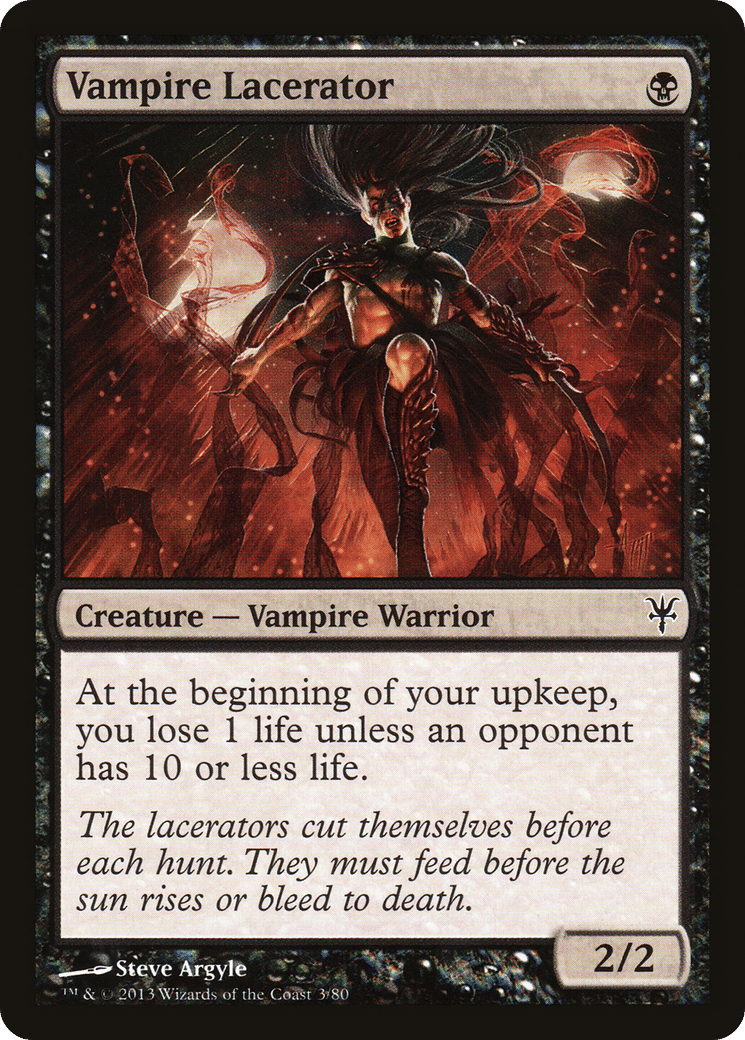 Vampire Lacerator — Duel Decks: Sorin vs. Tibalt — Magic: The Gathering