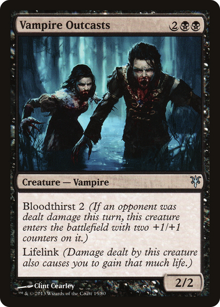 Vampire Outcasts — Duel Decks: Sorin vs. Tibalt — Magic: The Gathering