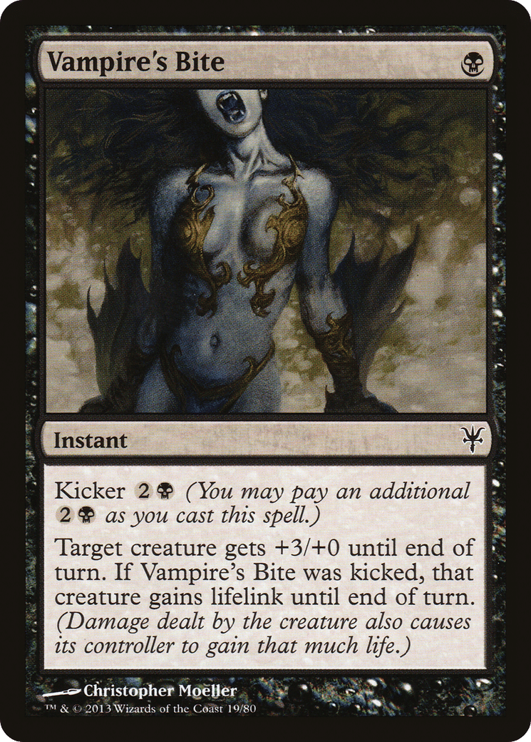 Vampire's Bite — Duel Decks: Sorin vs. Tibalt — Magic: The Gathering