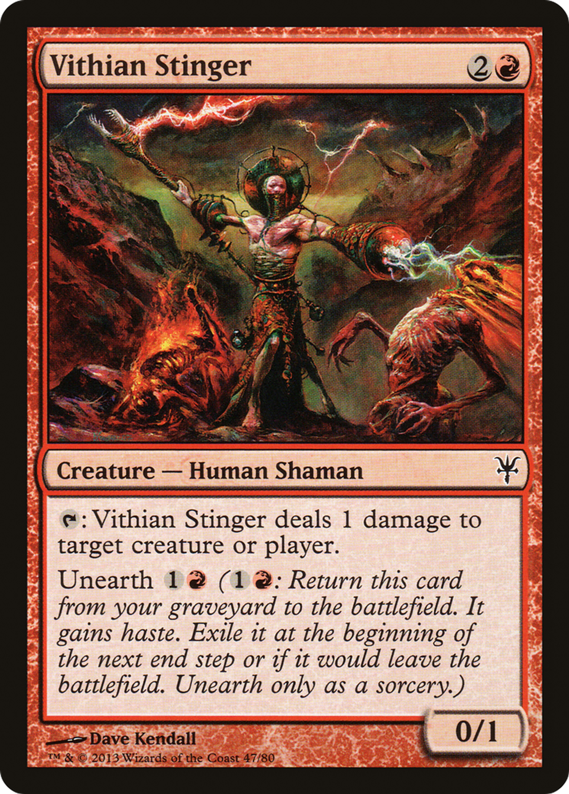 Vithian Stinger — Duel Decks: Sorin vs. Tibalt — Magic: The Gathering