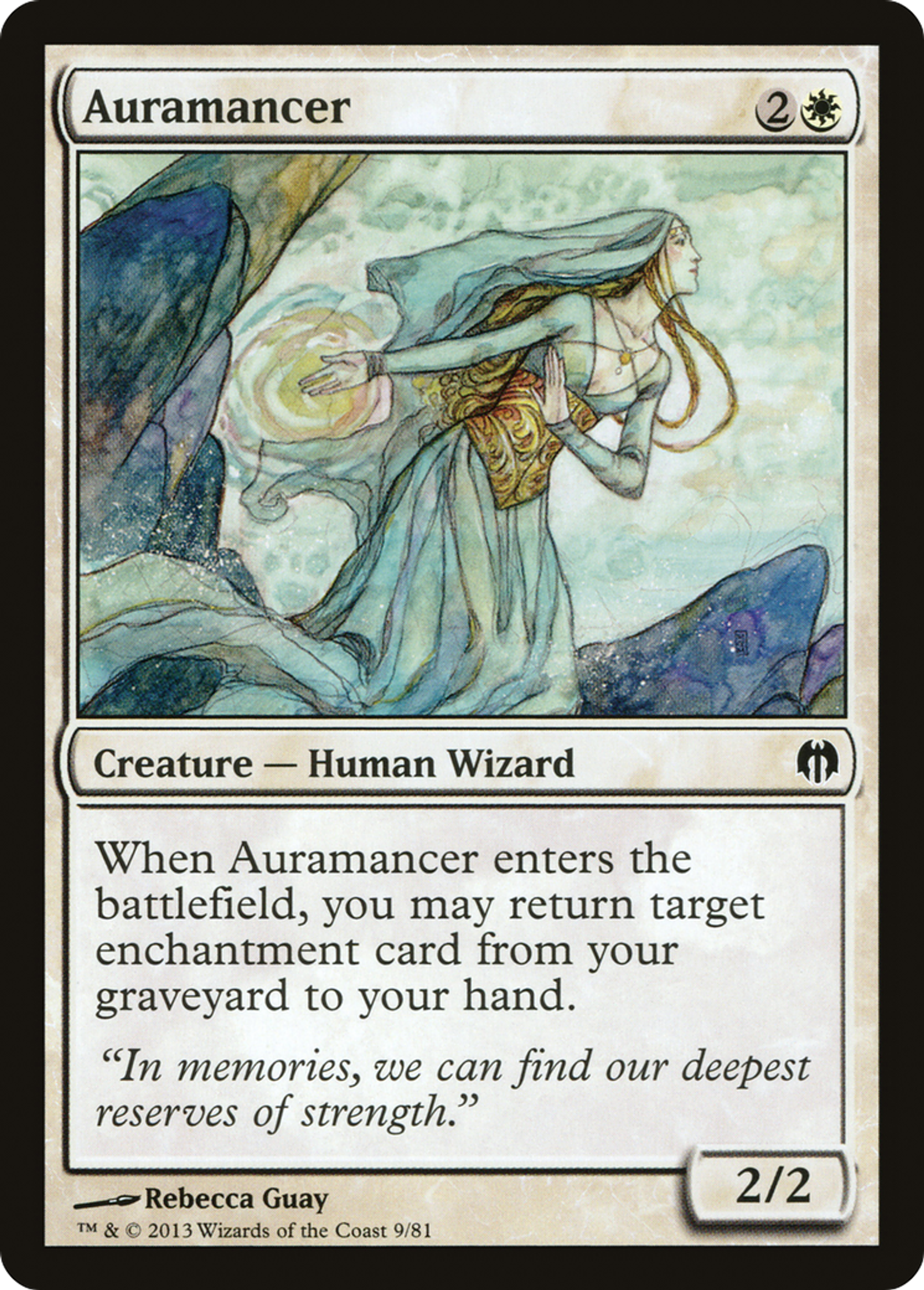 Auramancer — Duel Decks: Heroes vs. Monsters — Magic: The Gathering