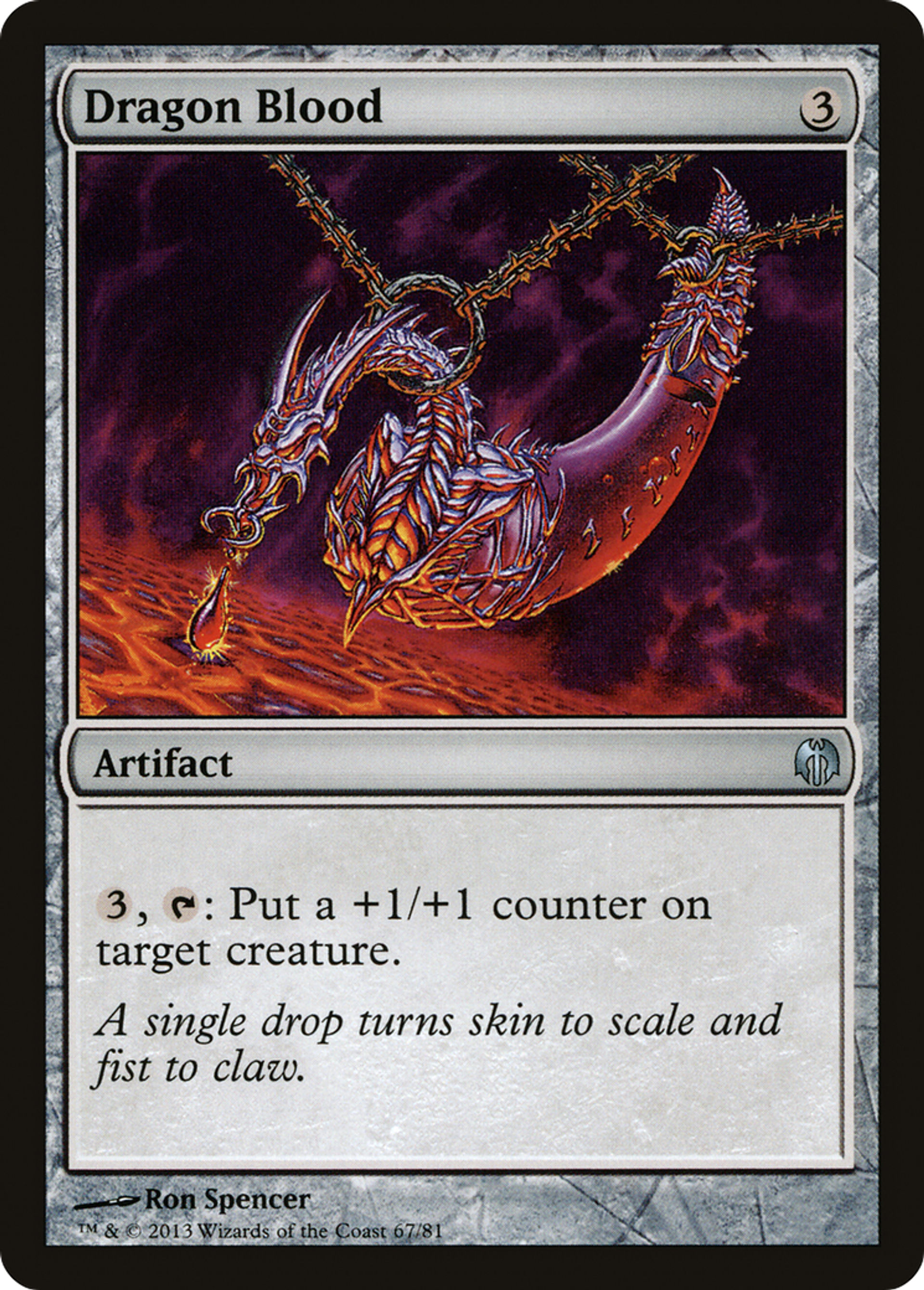 Dragon Blood — Duel Decks: Heroes vs. Monsters — Magic: The Gathering