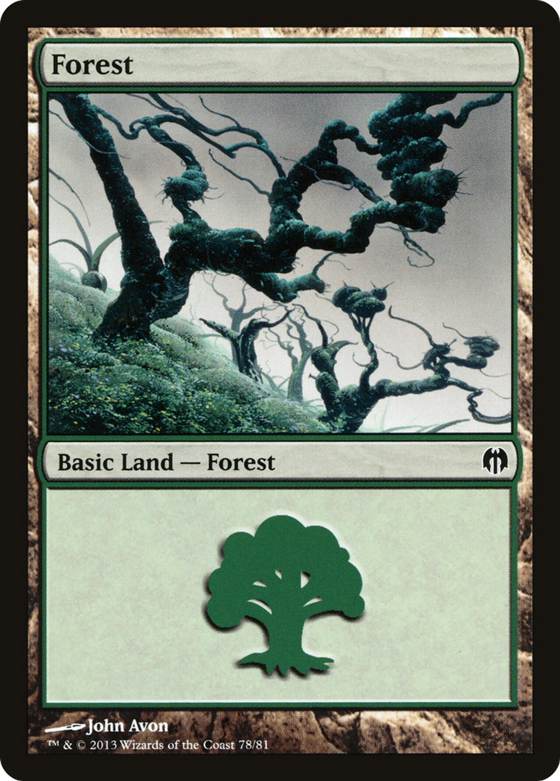 Forest — Duel Decks: Heroes vs. Monsters — Magic: The Gathering