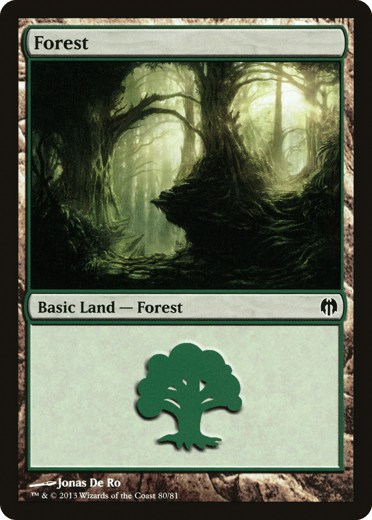 Forest — Duel Decks: Heroes vs. Monsters — Magic: The Gathering