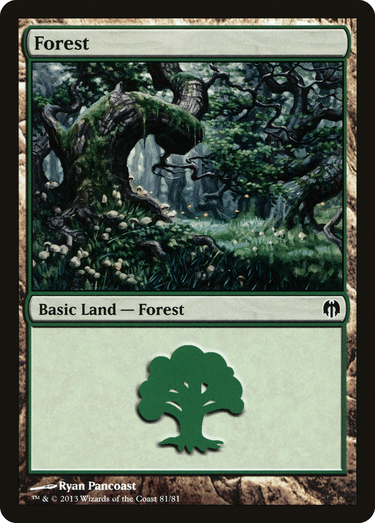 Forest — Duel Decks: Heroes vs. Monsters — Magic: The Gathering