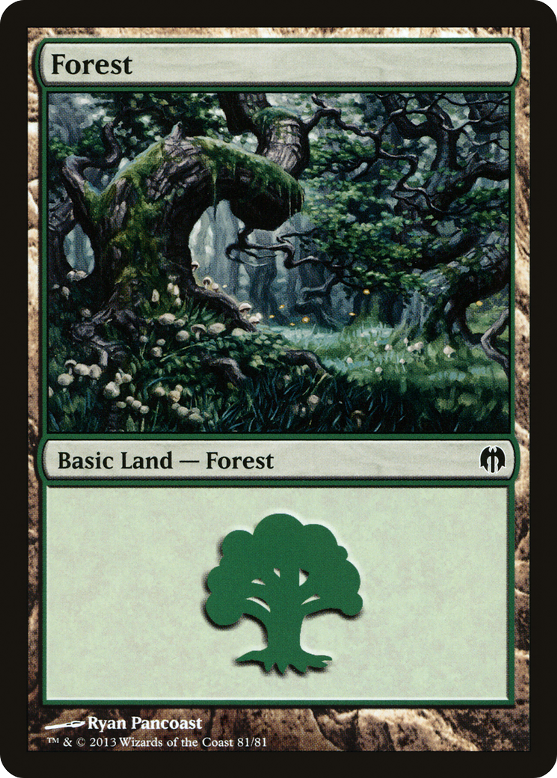 Forest — Duel Decks: Heroes vs. Monsters — Magic: The Gathering