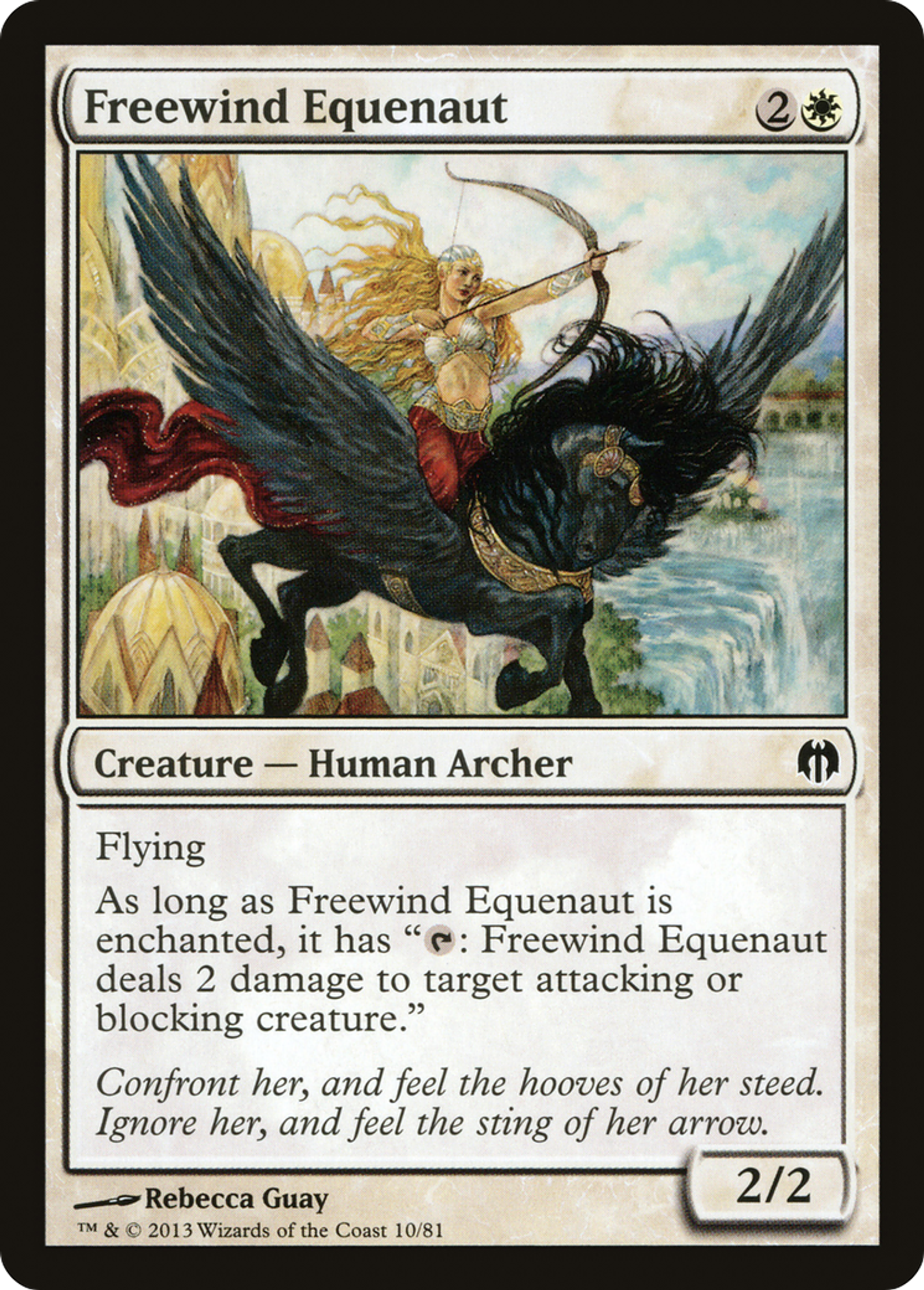 Freewind Equenaut — Duel Decks: Heroes vs. Monsters — Magic: The Gathering