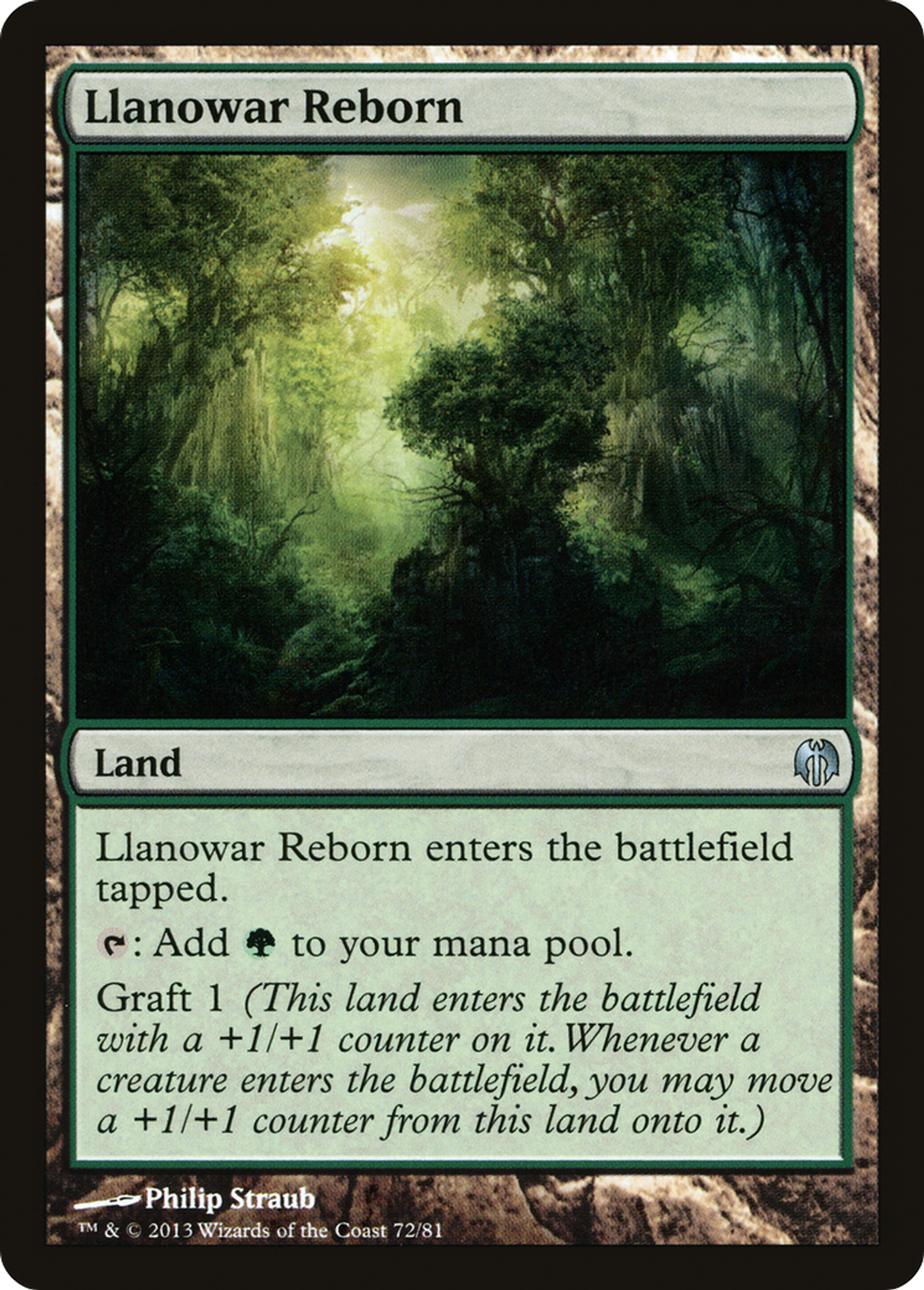 Llanowar Reborn — Duel Decks: Heroes vs. Monsters — Magic: The Gathering