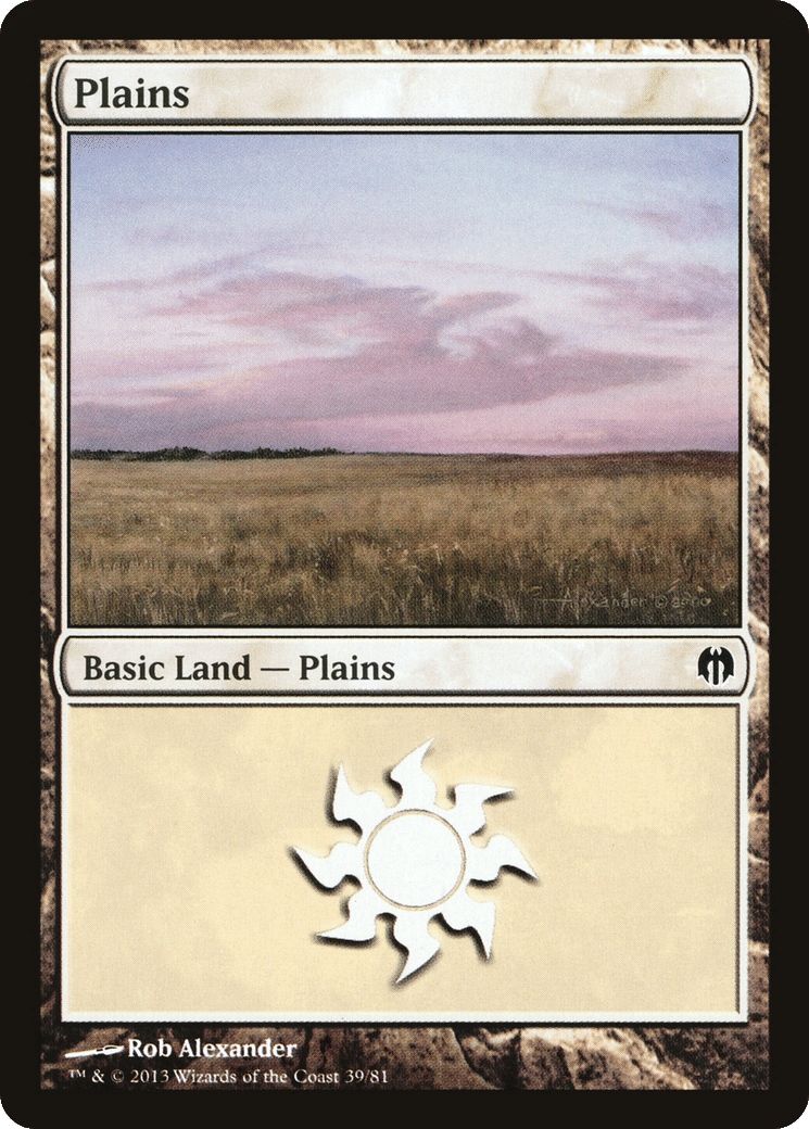 Plains — Duel Decks: Heroes vs. Monsters — Magic: The Gathering