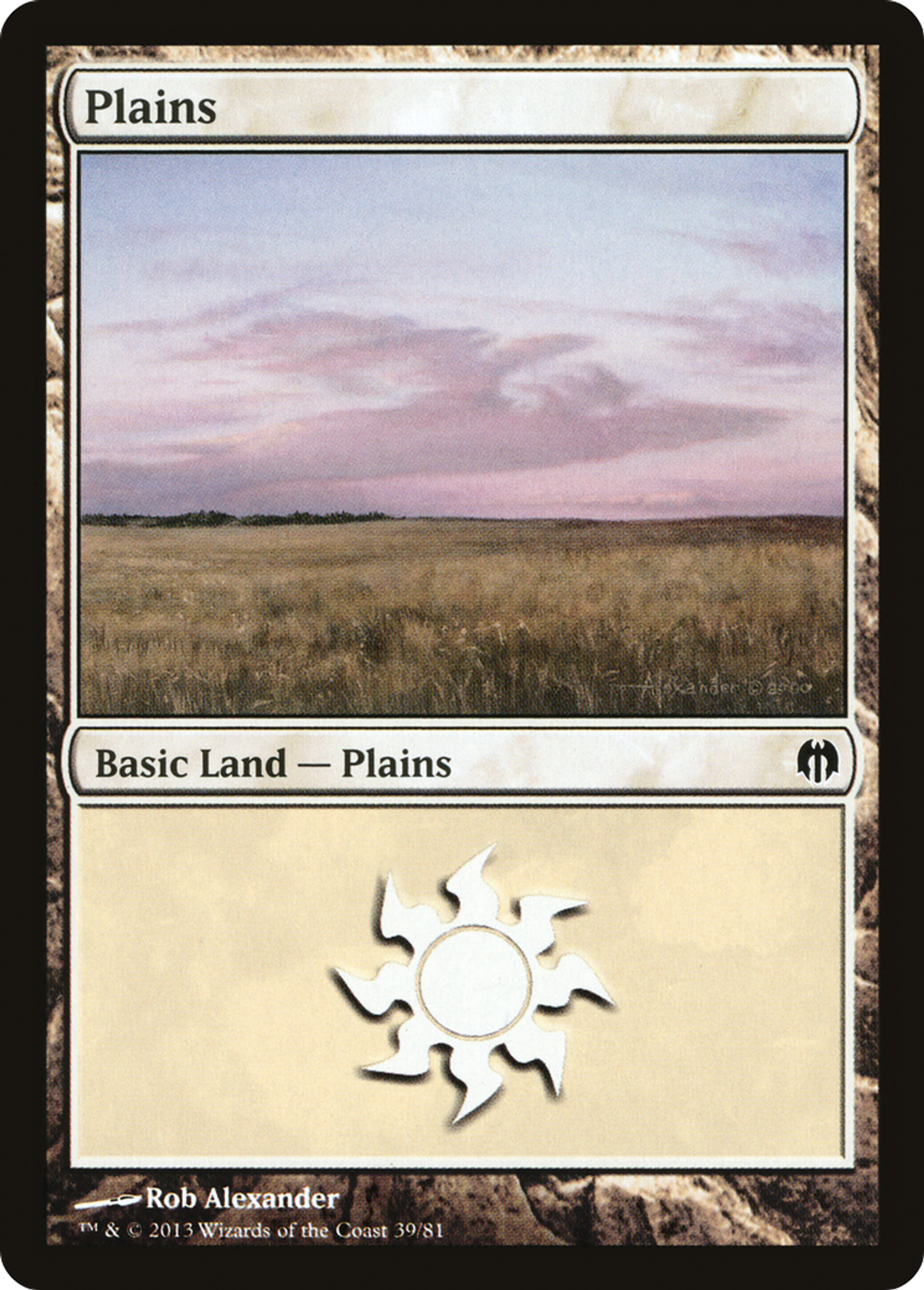 Plains — Duel Decks: Heroes vs. Monsters — Magic: The Gathering