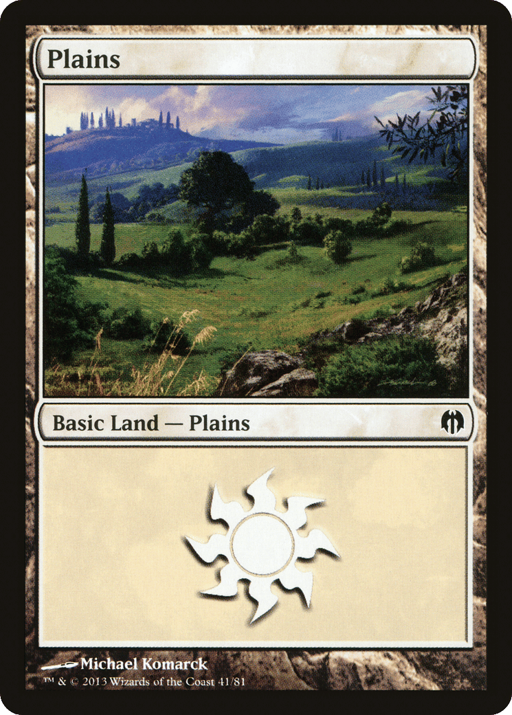Plains — Duel Decks: Heroes vs. Monsters — Magic: The Gathering