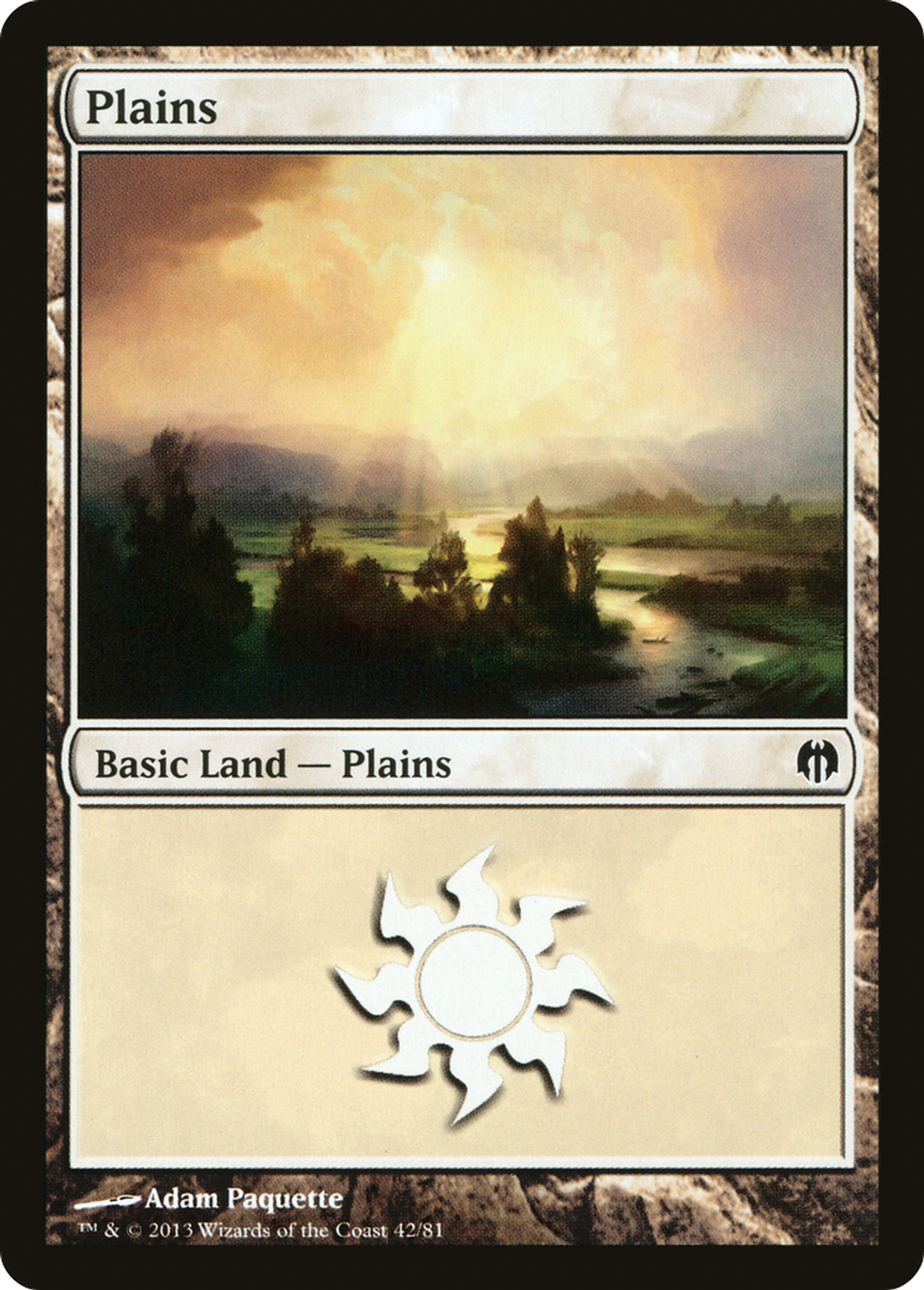 Plains — Duel Decks: Heroes vs. Monsters — Magic: The Gathering